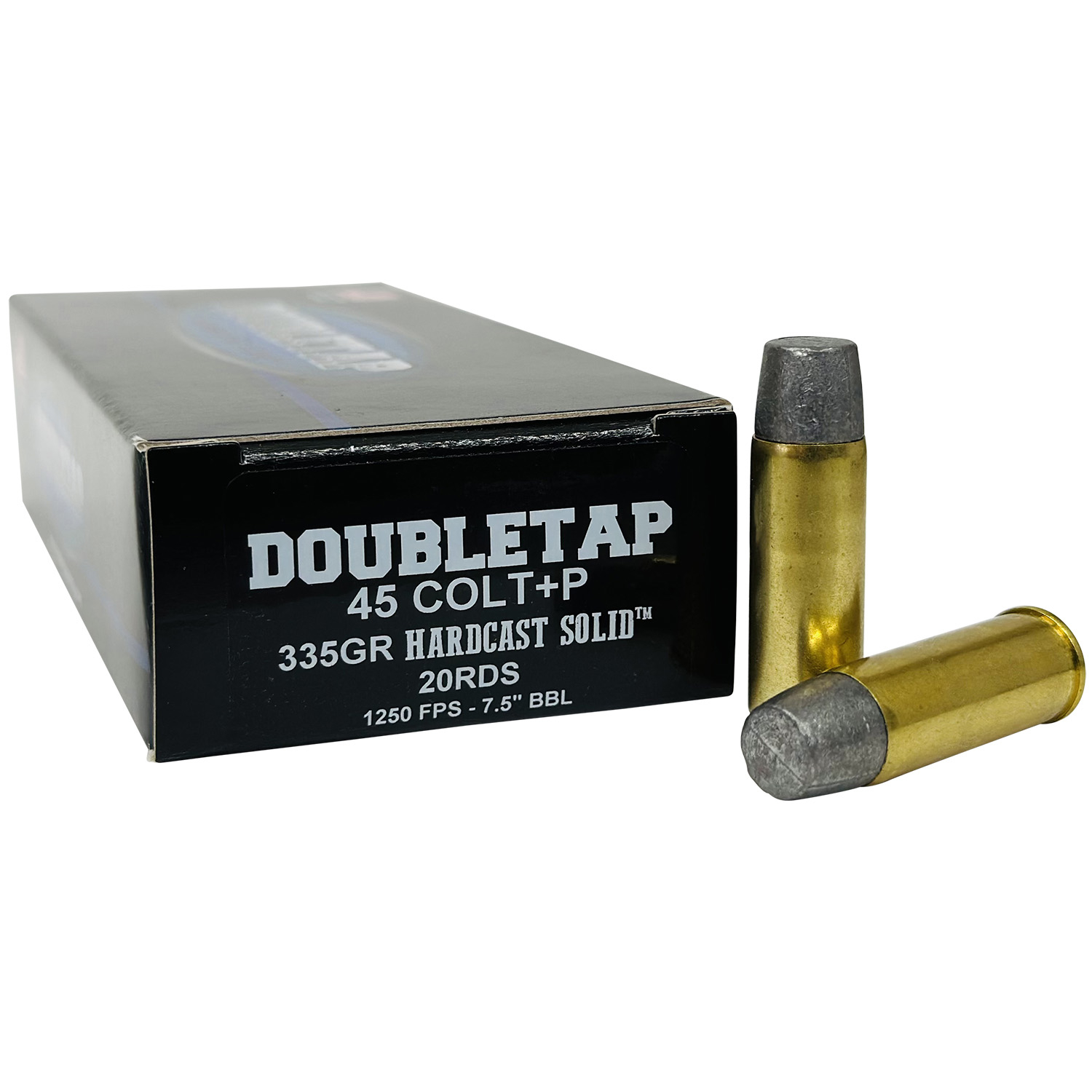 Doubletap Ammunition 45 Colt +p 335GR Hard Cast Solid 20/25