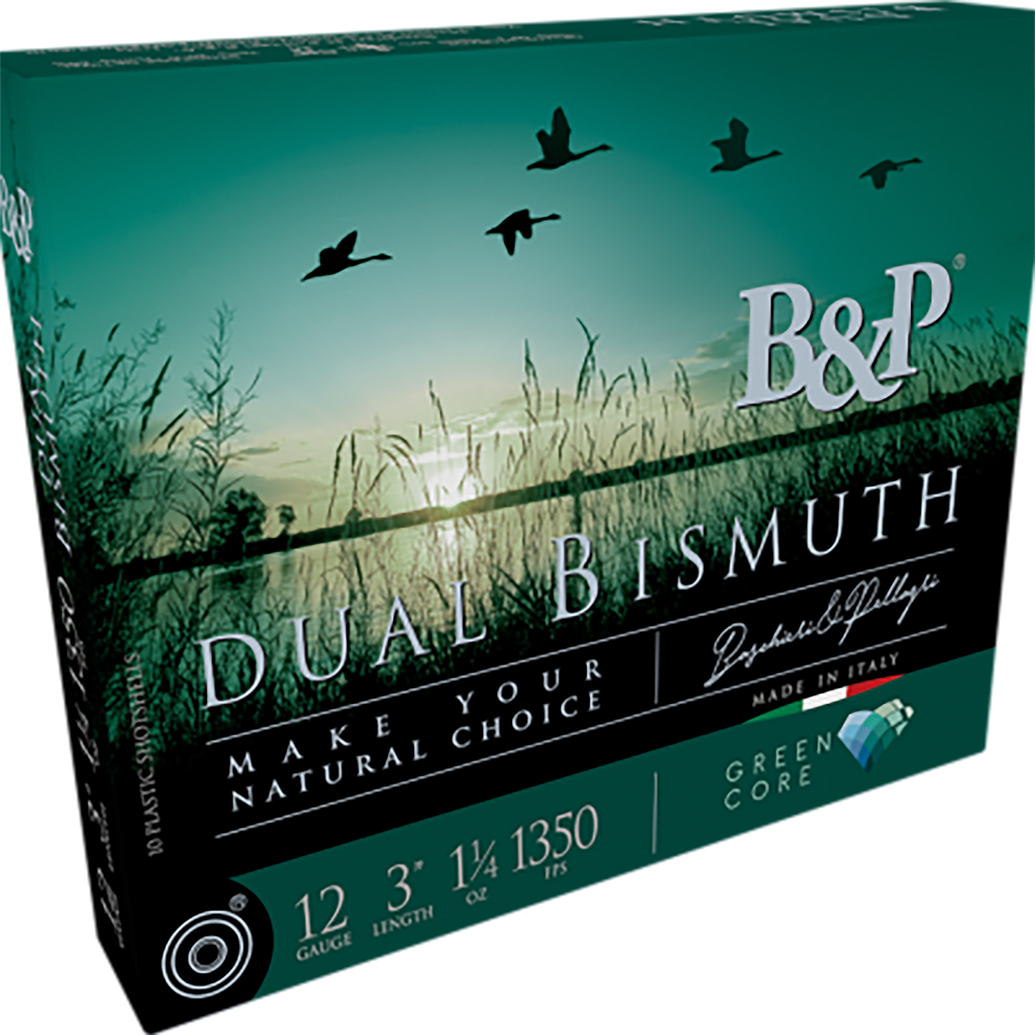 B&p 12B4DB43 Dual Bismuth 12G 2.75 1 1/4 Oz 10/10