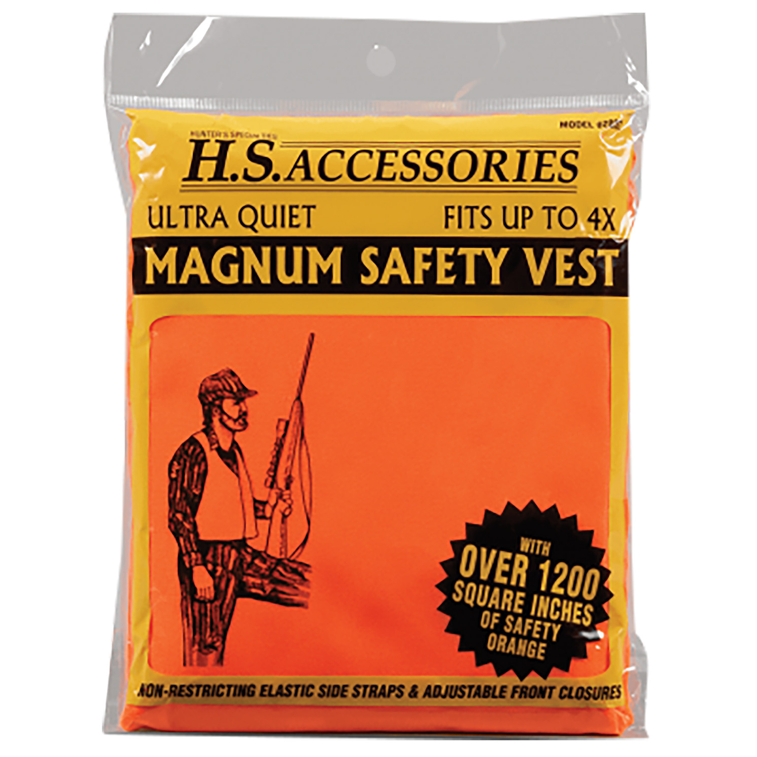 Hunters Specialties HS02002 Magnum Safety Vest Orange 4XL