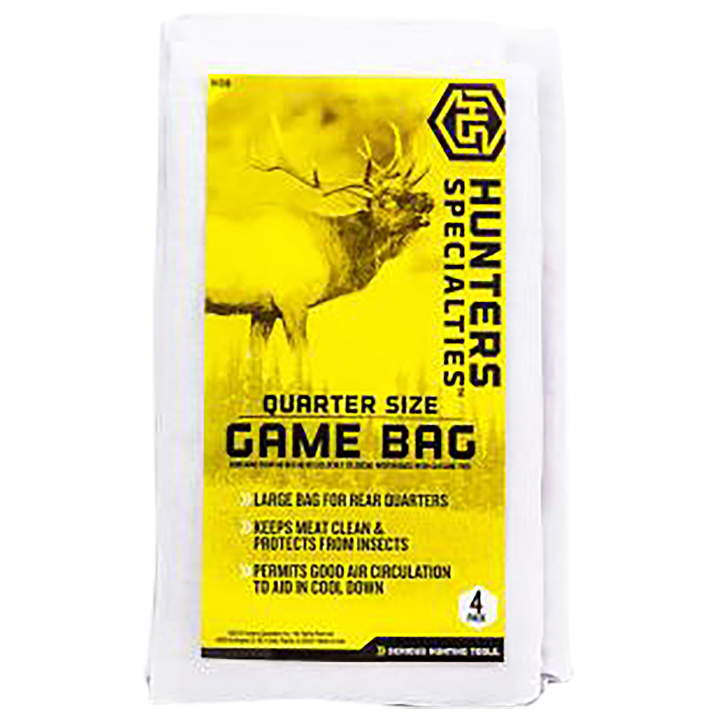 Hunters Specialties HS01238 Quarter Size Game Bag 40X48 4PK