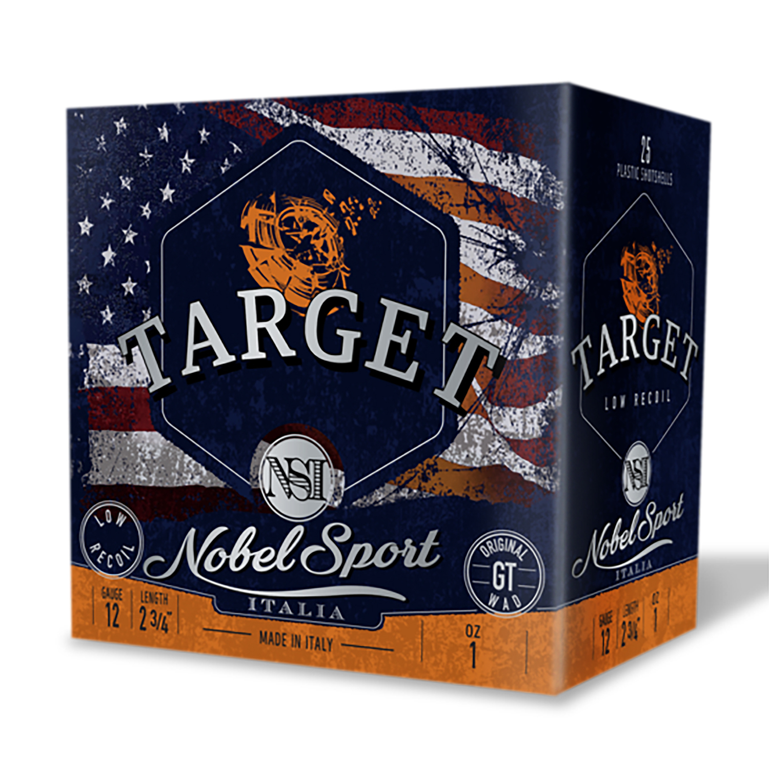Nsi ANSLR19 Target Low Recoil 12 Gauge 2.75 1 Oz 9 Shot 25/10