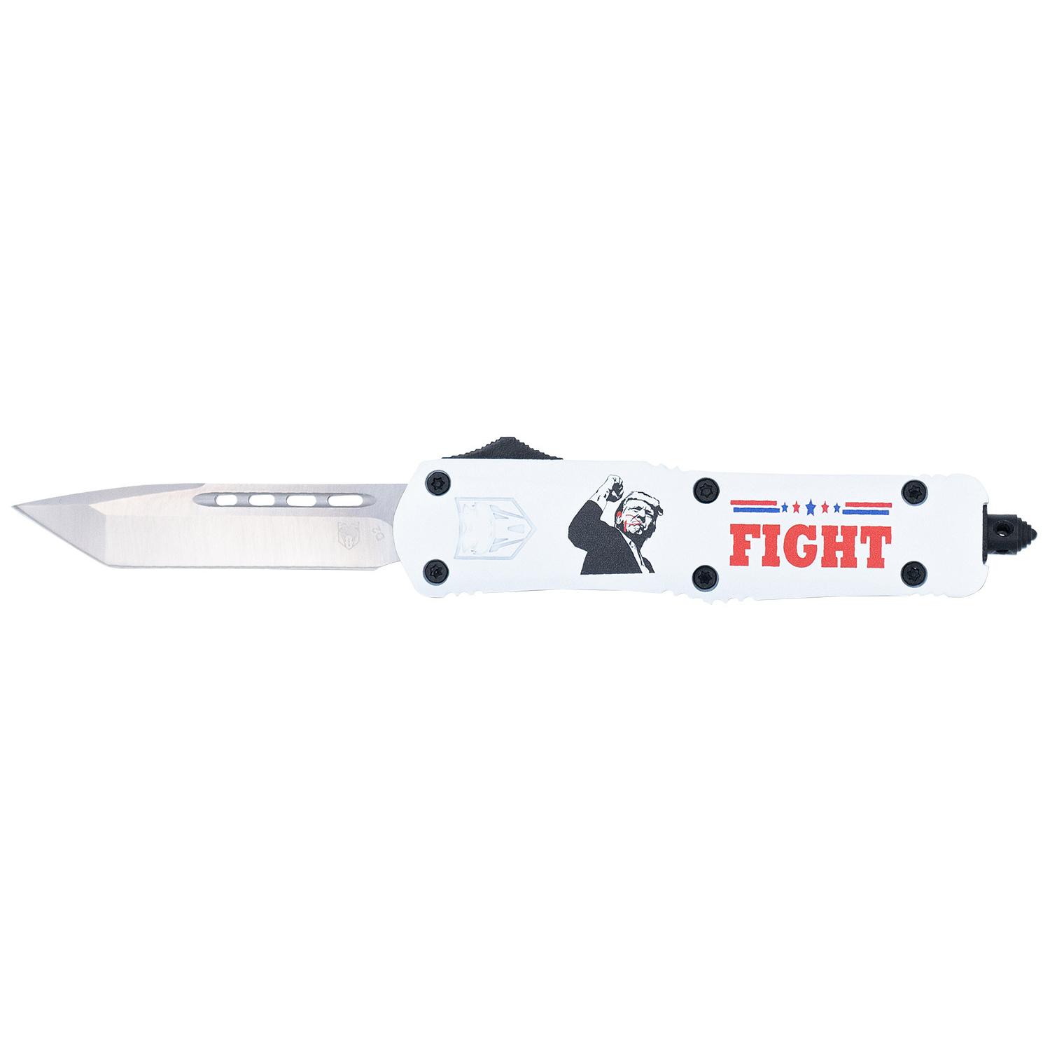 Cobratec MTRP24FTTNS FS3 Tanto Knife - White Trump Fight 2024