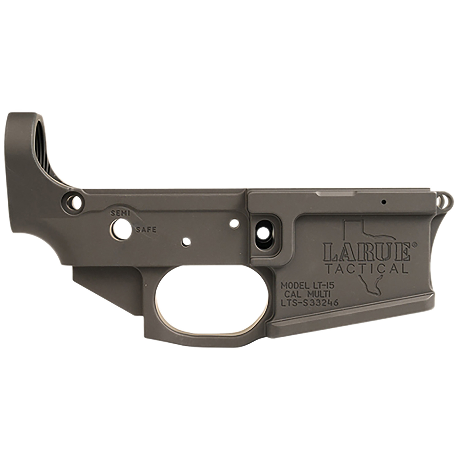 Larue LT15X01BLK AR15 Stripped Lower Receiver