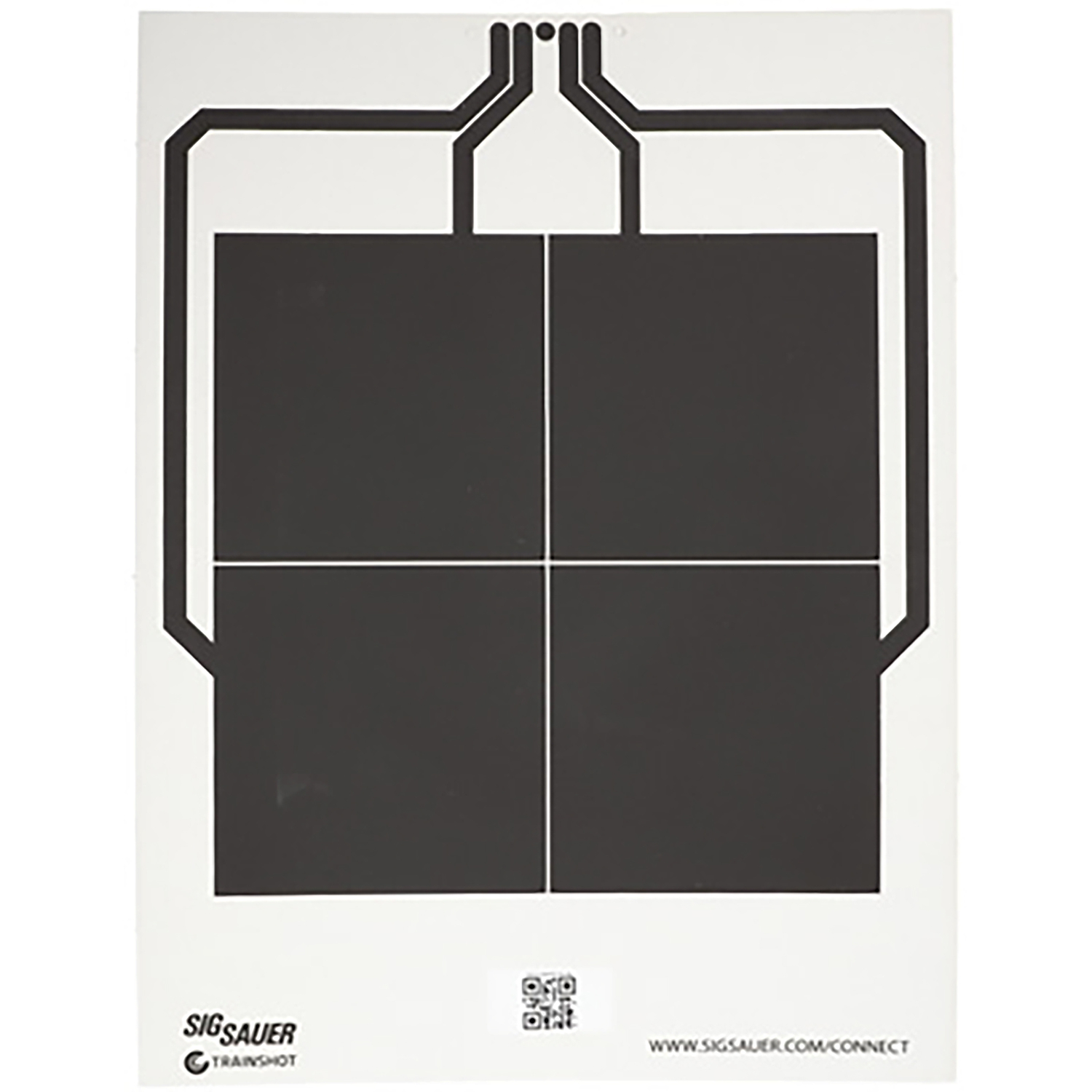 Sig Sauer SCT356 T300 Replacement Target 4 Square Hanging