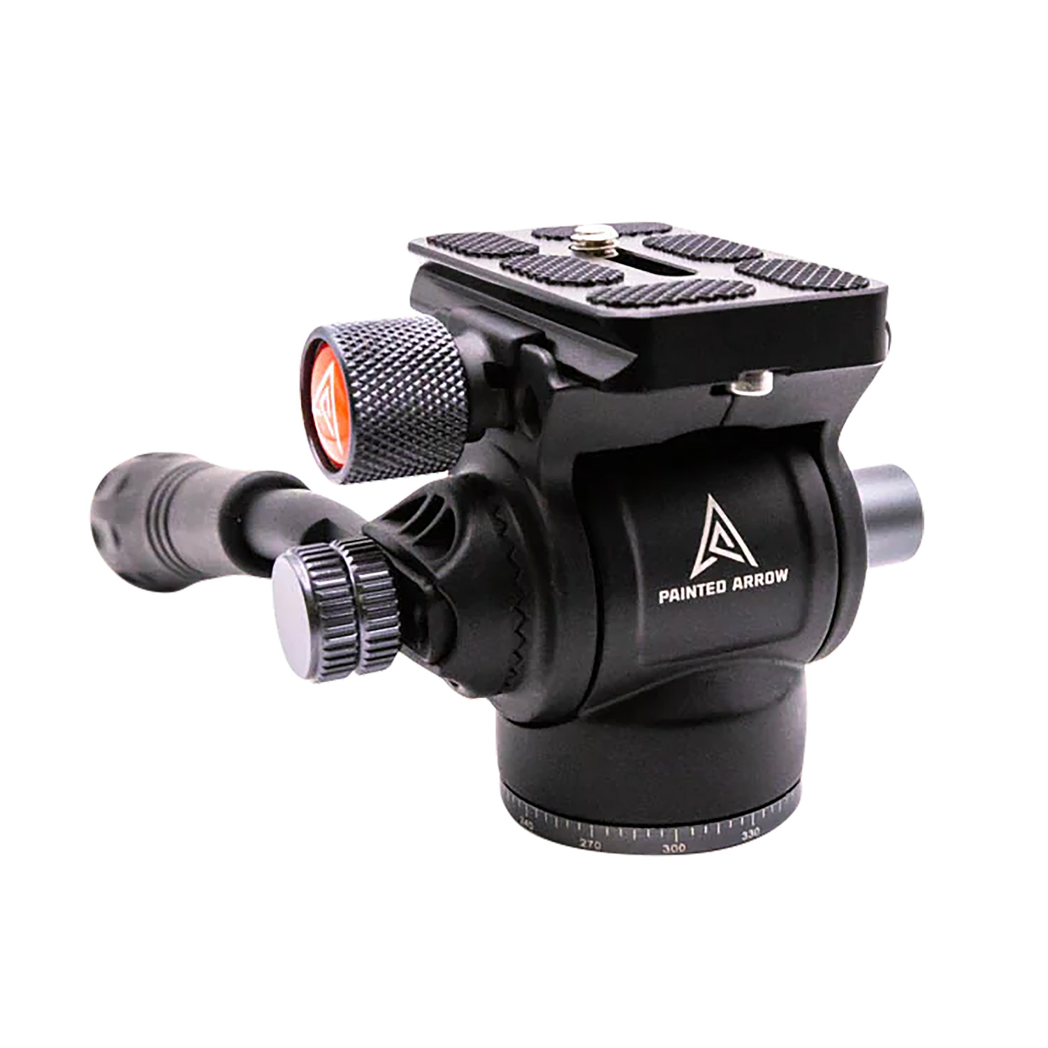 Painted Arrow FH-1 Tripod Fluid Head 1/4-20 and 3/8-16 Compatible