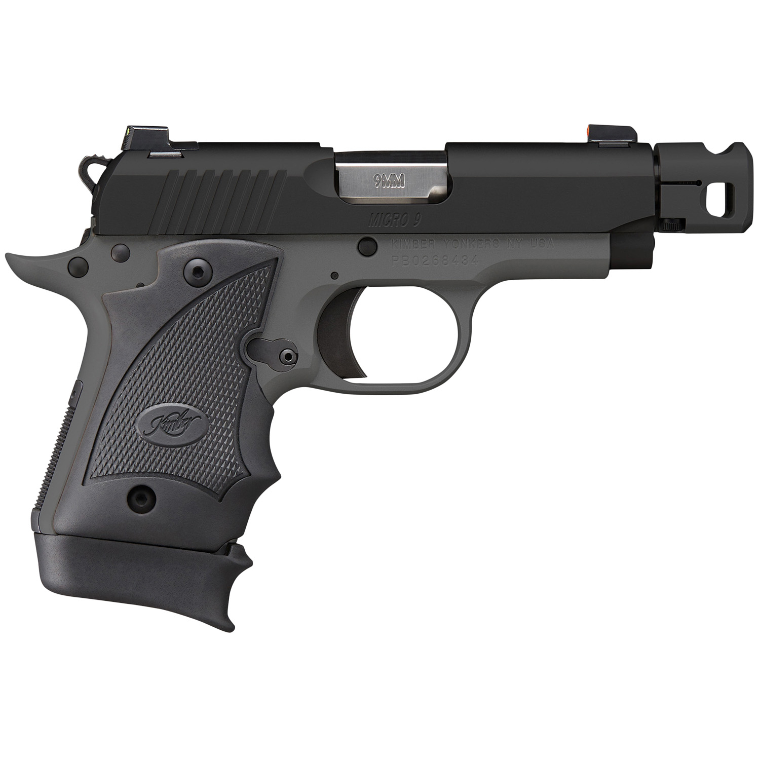 Kimber Micro 9 9MM 7+1 With Hogue Grips