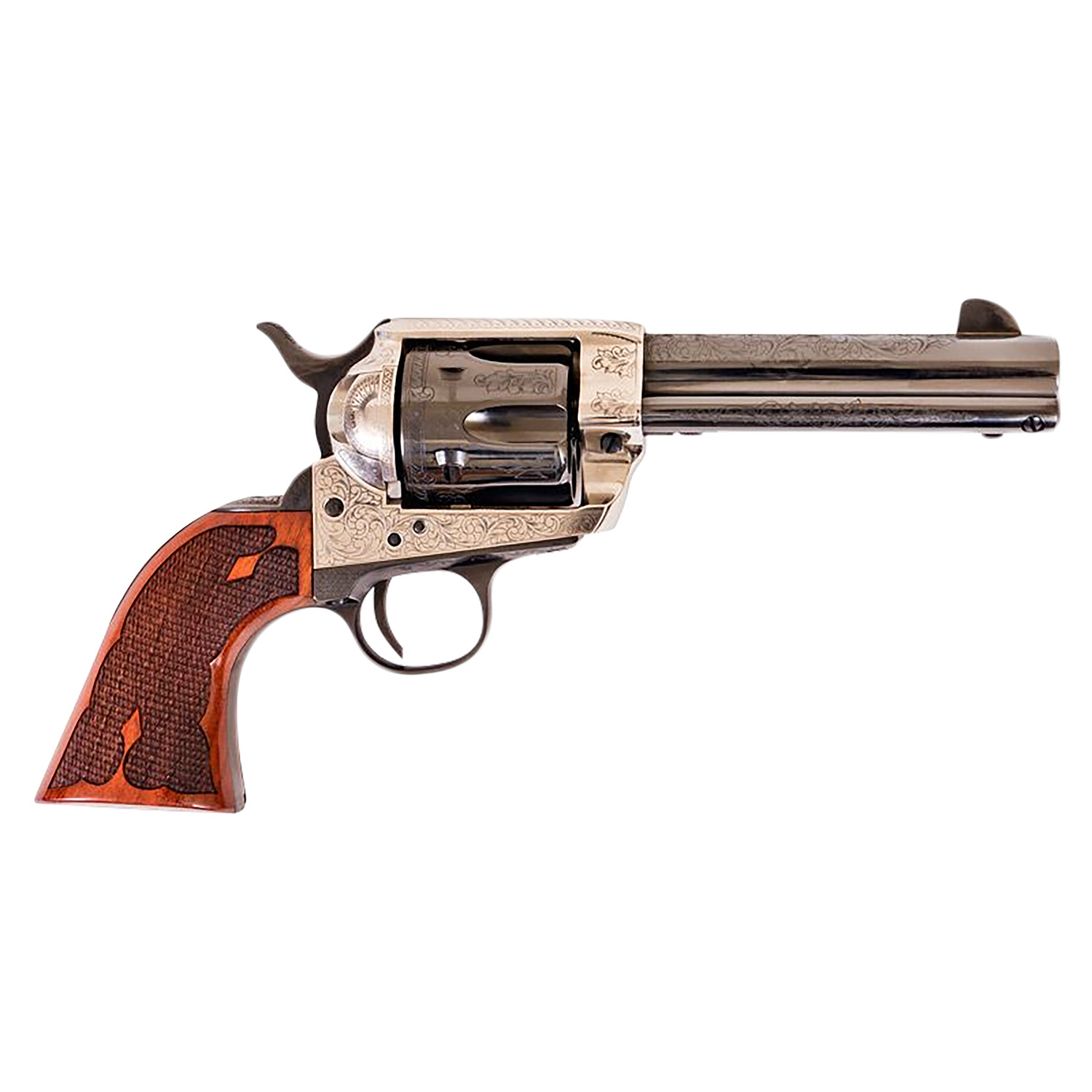 Cimarron Frontier 357 Mag 6 Shot 4.75 Old Silver