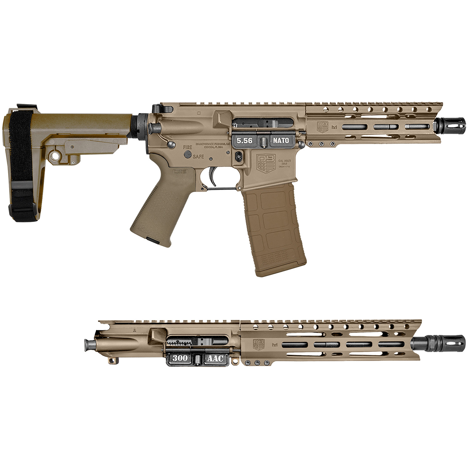 Diamondback DB15 5.56 Nato 30+1 Black Nitride
