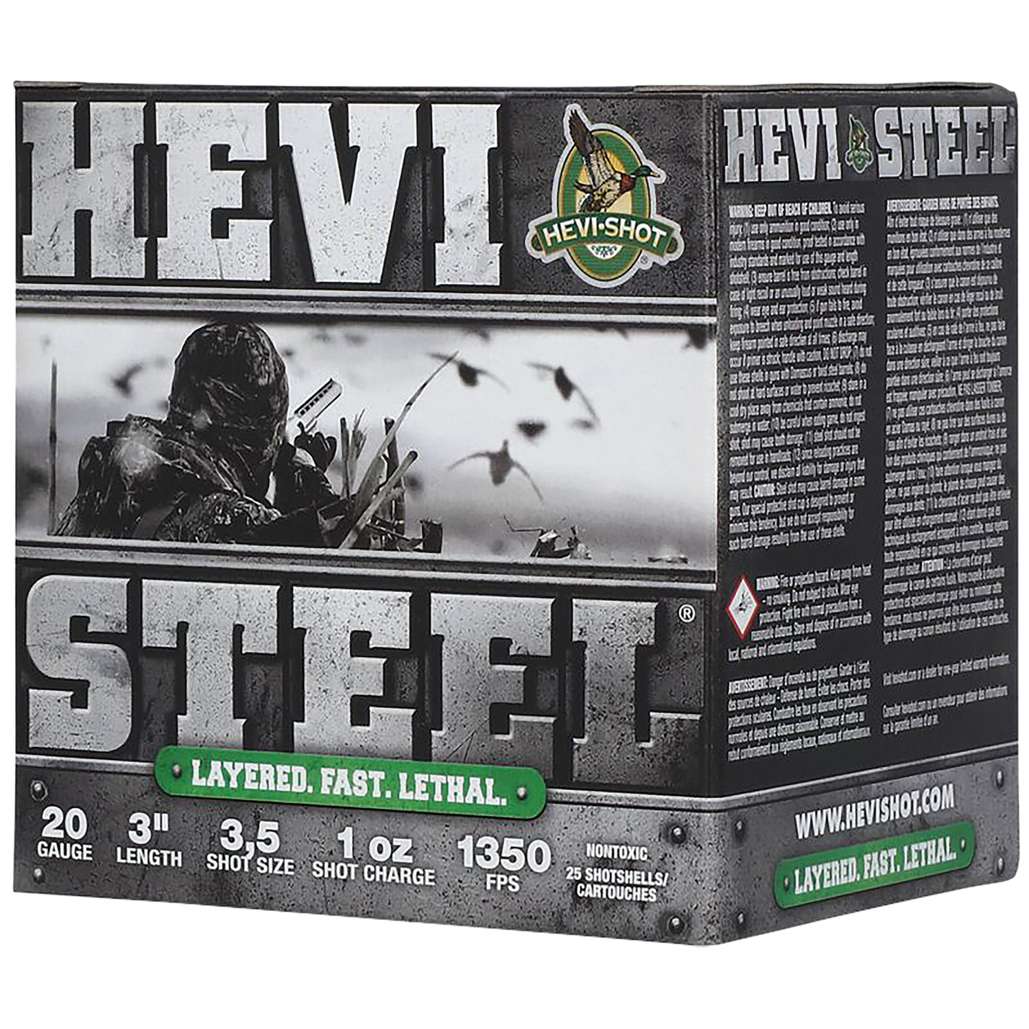 Hevi HS62035 Hevi-steel 20 Gauge 3 1OZ 3&5 25/10 - Image 2