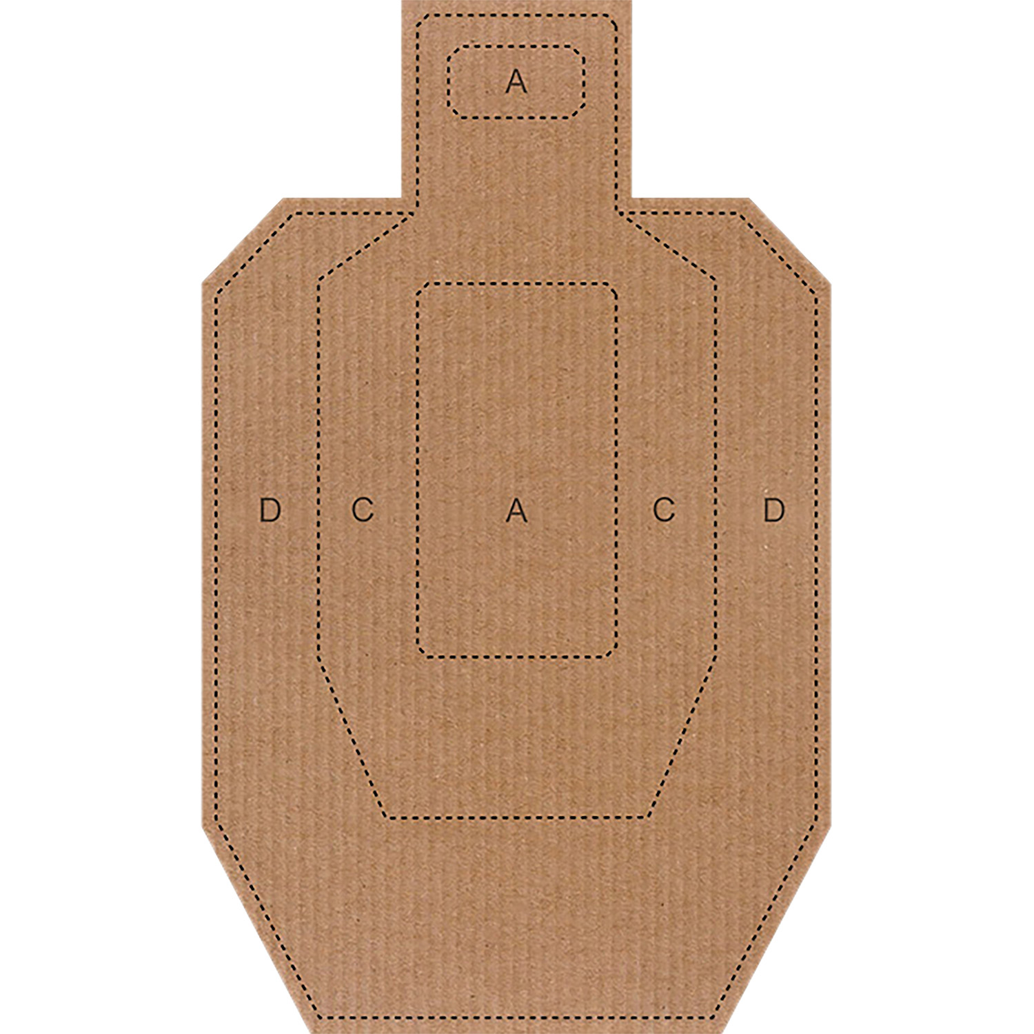 Action Ipsc-cb Uspsa Cardboard Targets 100 Count