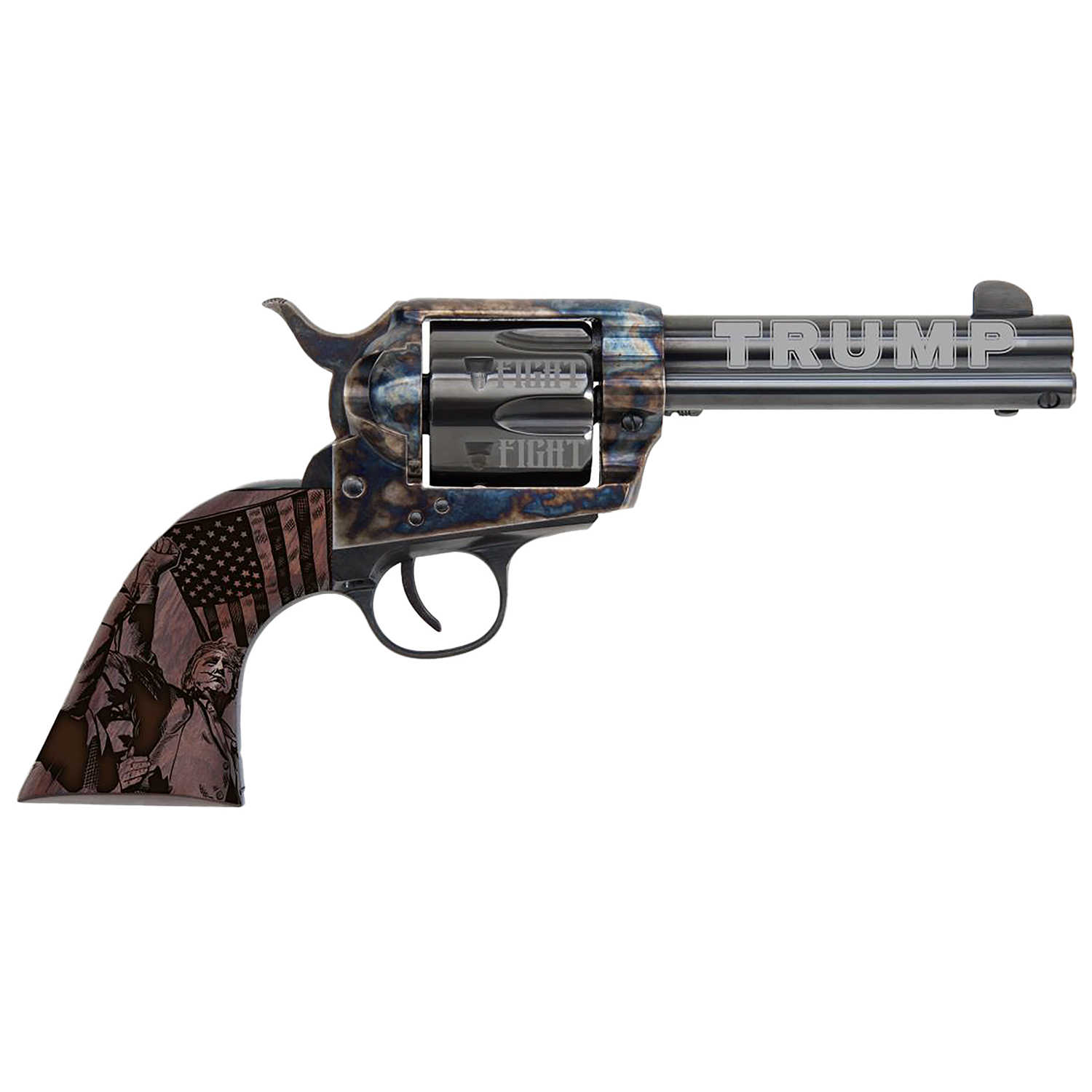 Traditions 1873 Trump-fight 45LC 6 Shot 4.75 Revolver