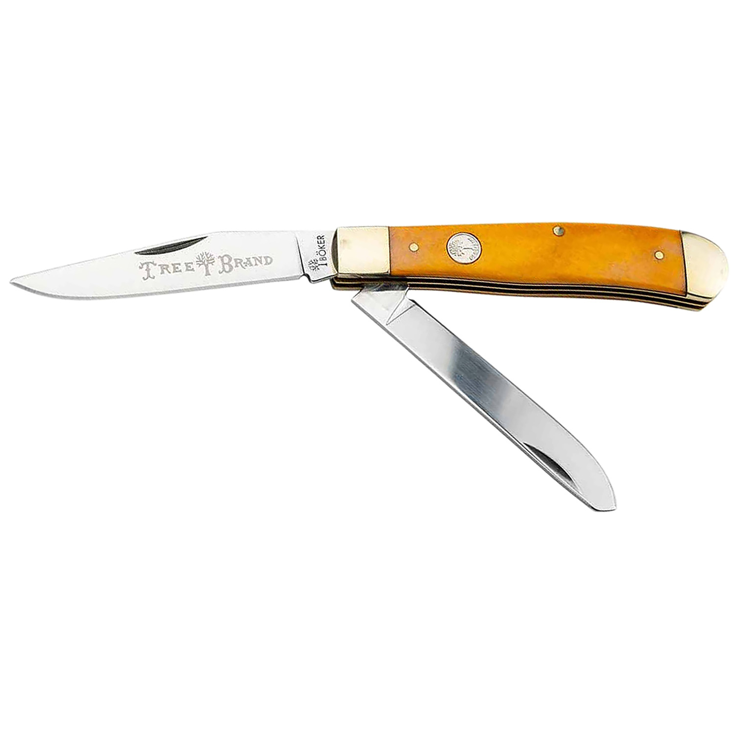 Boker 110835 Traditional Series Trapper Smooth Yellow