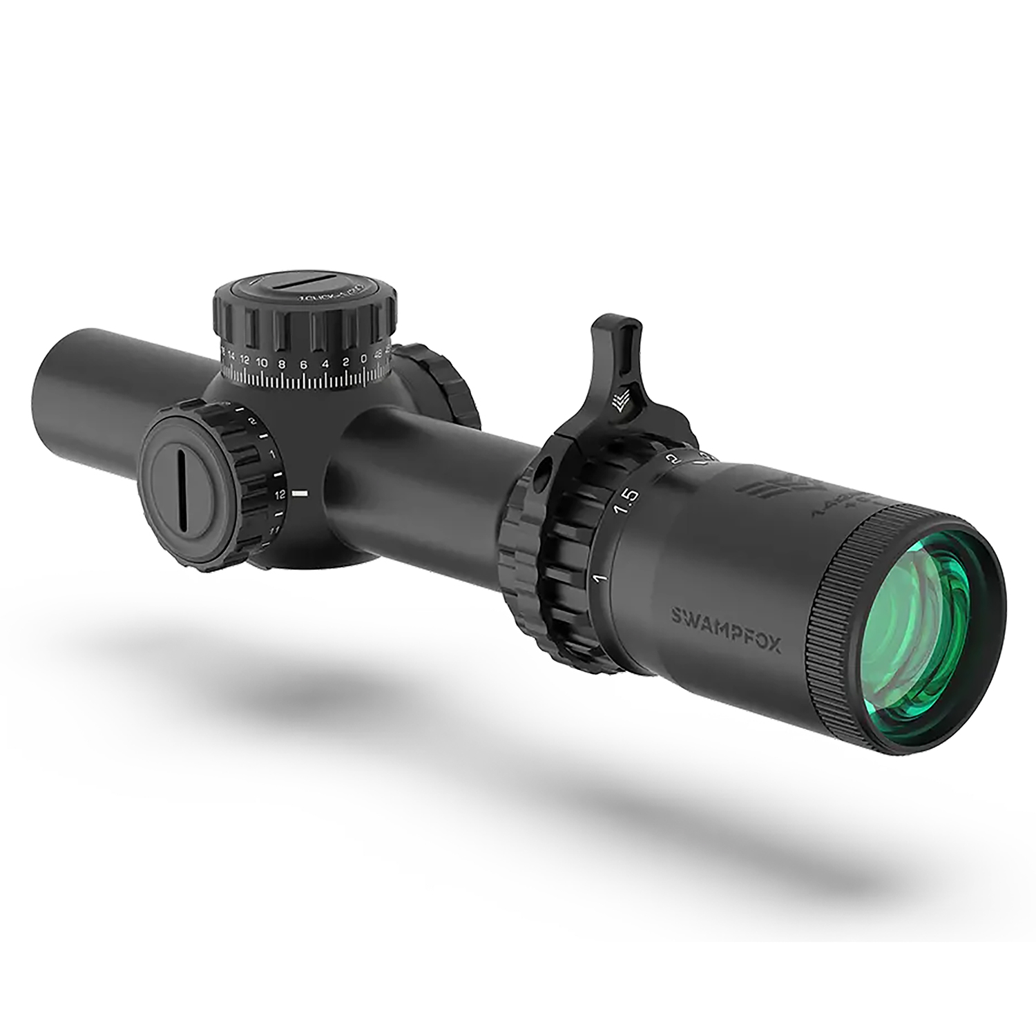 Swampfox Tomahawk Ii 1-4X24 Sfp Green Reticle