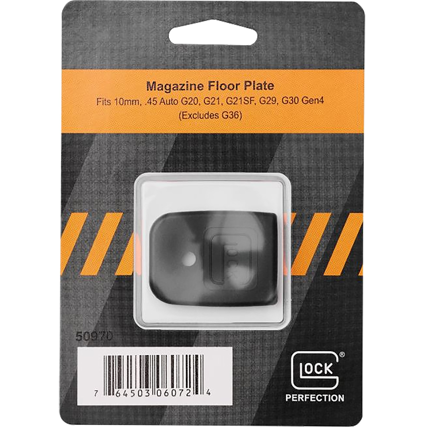 Glock 50970 Magazine Floor Plate 10MM .45 for G20/G21/G21SF/G29 - Image 2