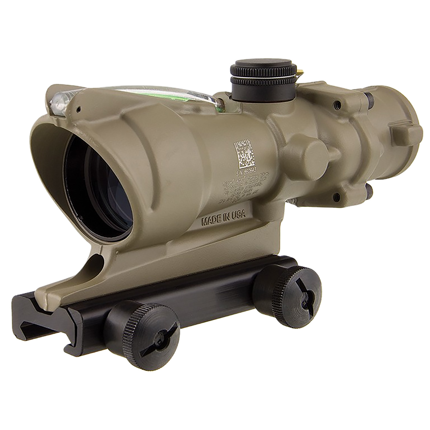 Trijicon TA31-D-100313 Acog 4X32MM Chevron Reticle Fde