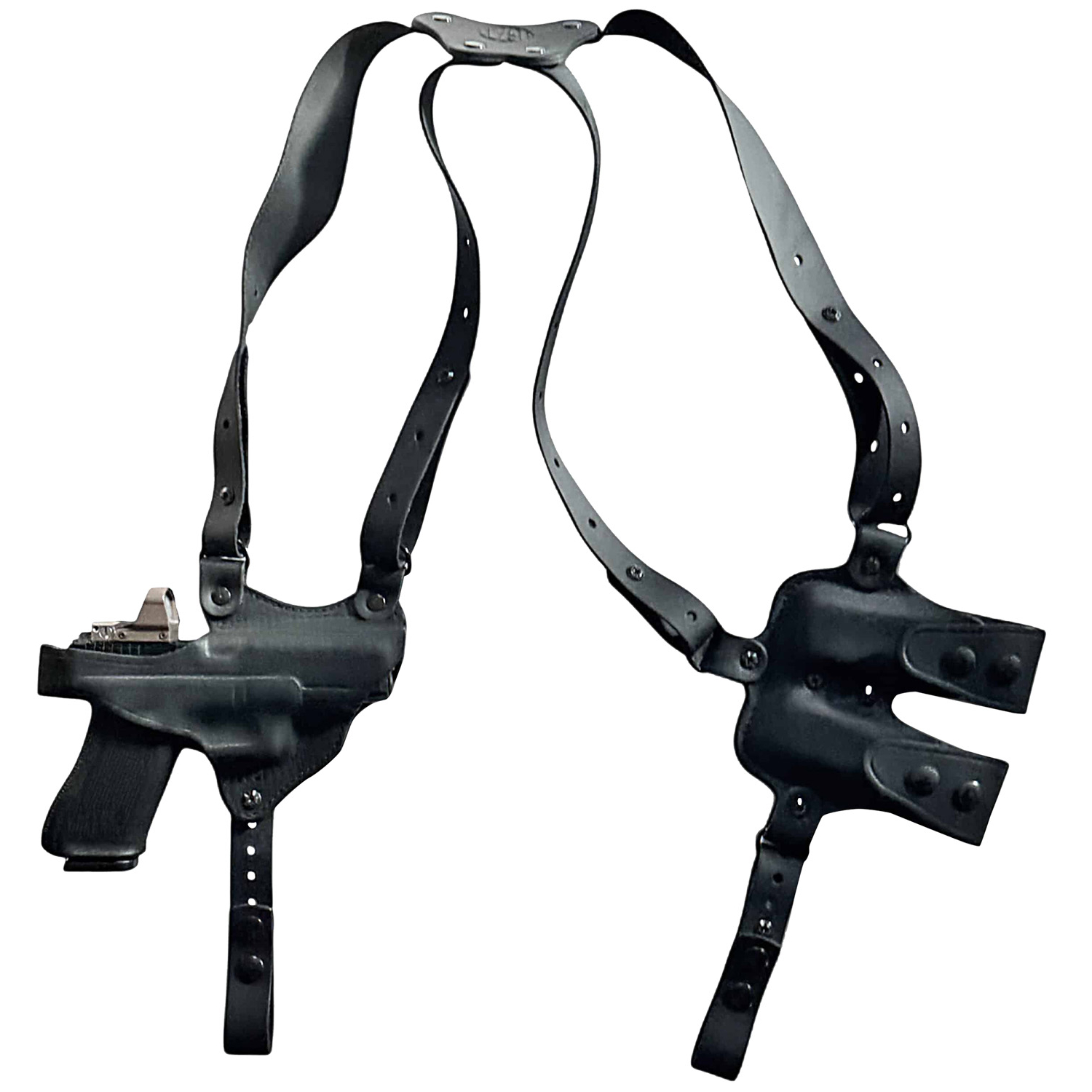 1791 NSS24SBLHR Optic Ready Shoulder Holster Black Right Hand