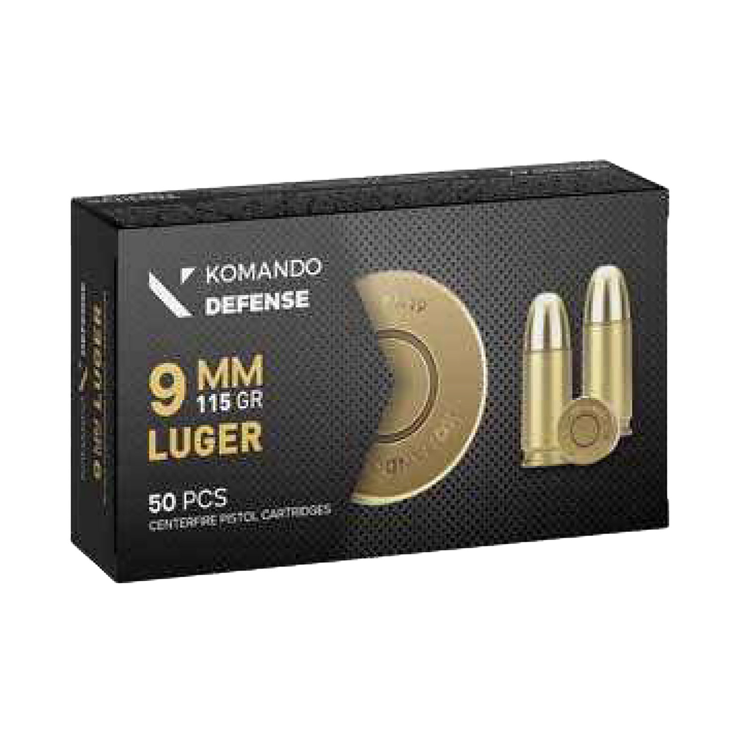 Dksn Brass 9MM 115 Fmj 50/20