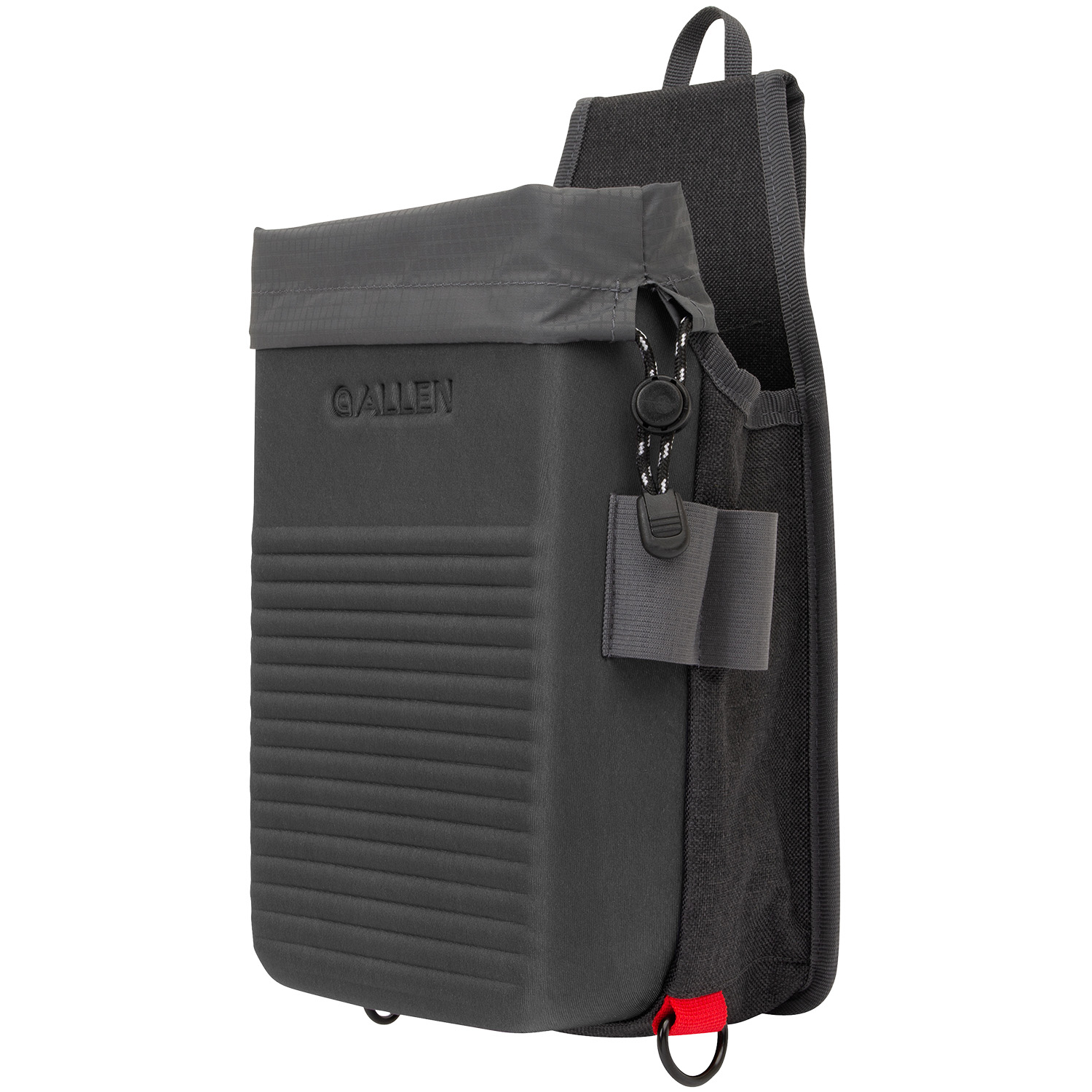 Allen 8334 Competitor Double Compartment Shell Bag Gray Molded Eva
