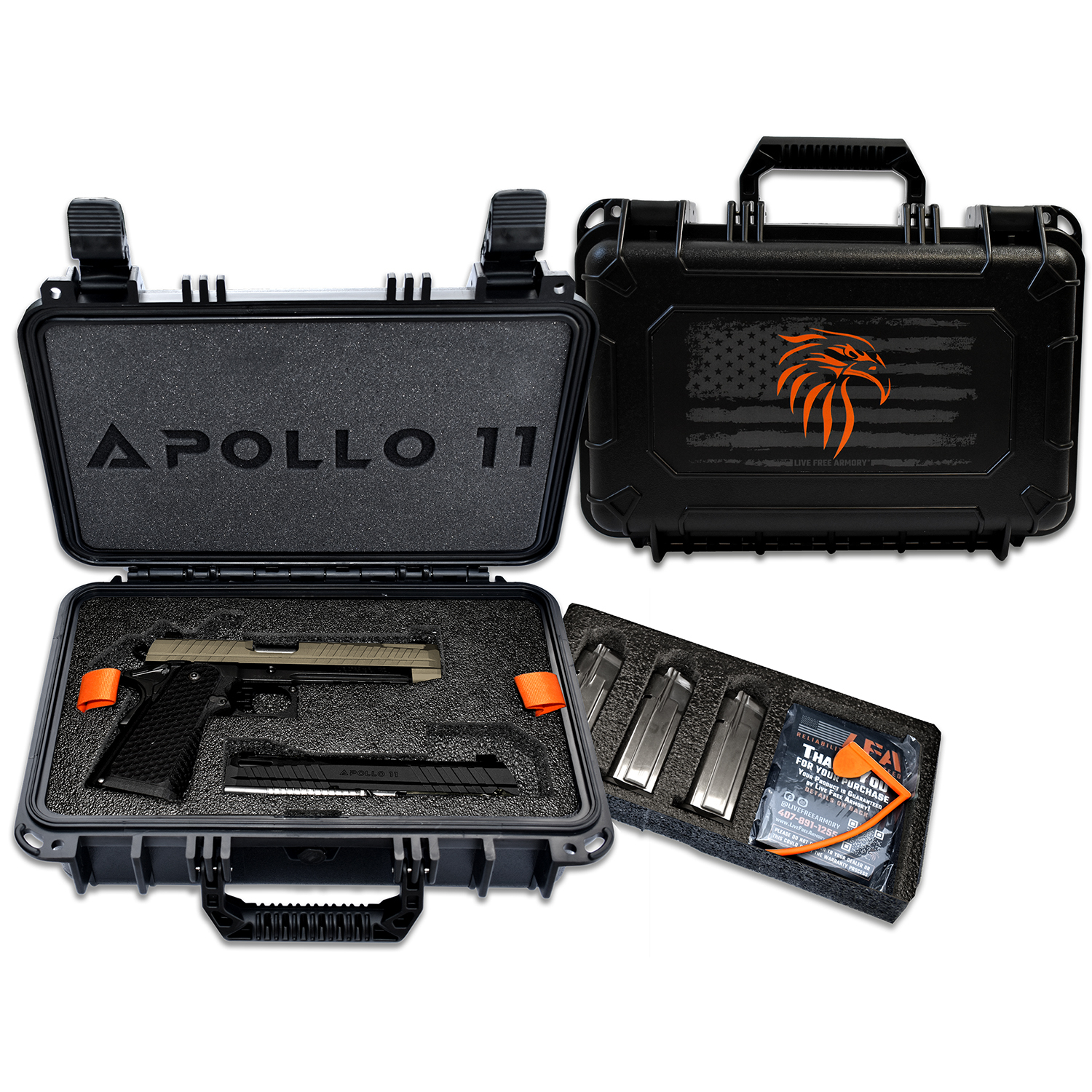 Live Free Armory Apollo 11 9MM 17+1 Compact