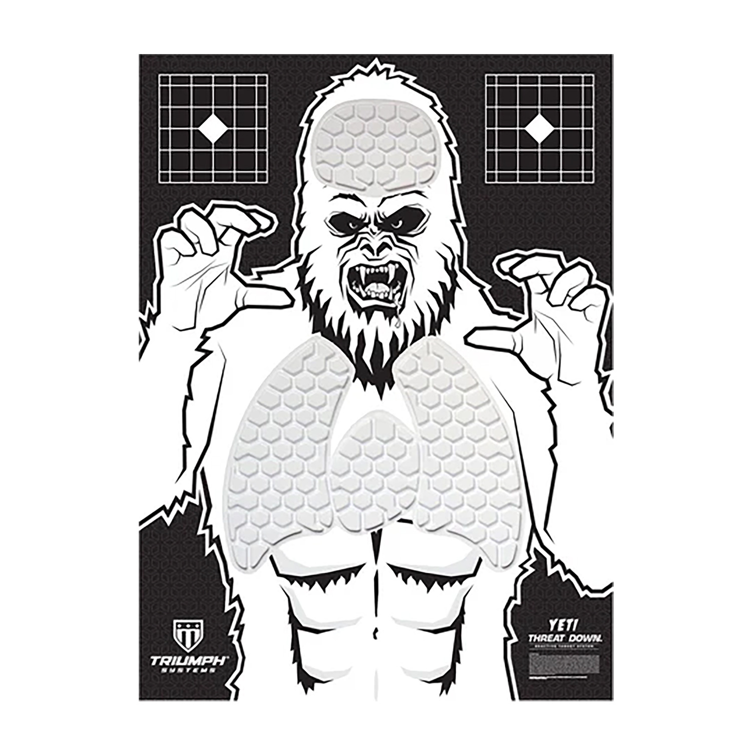 Triumph Threat Down Yeti Reactive Splatter Target