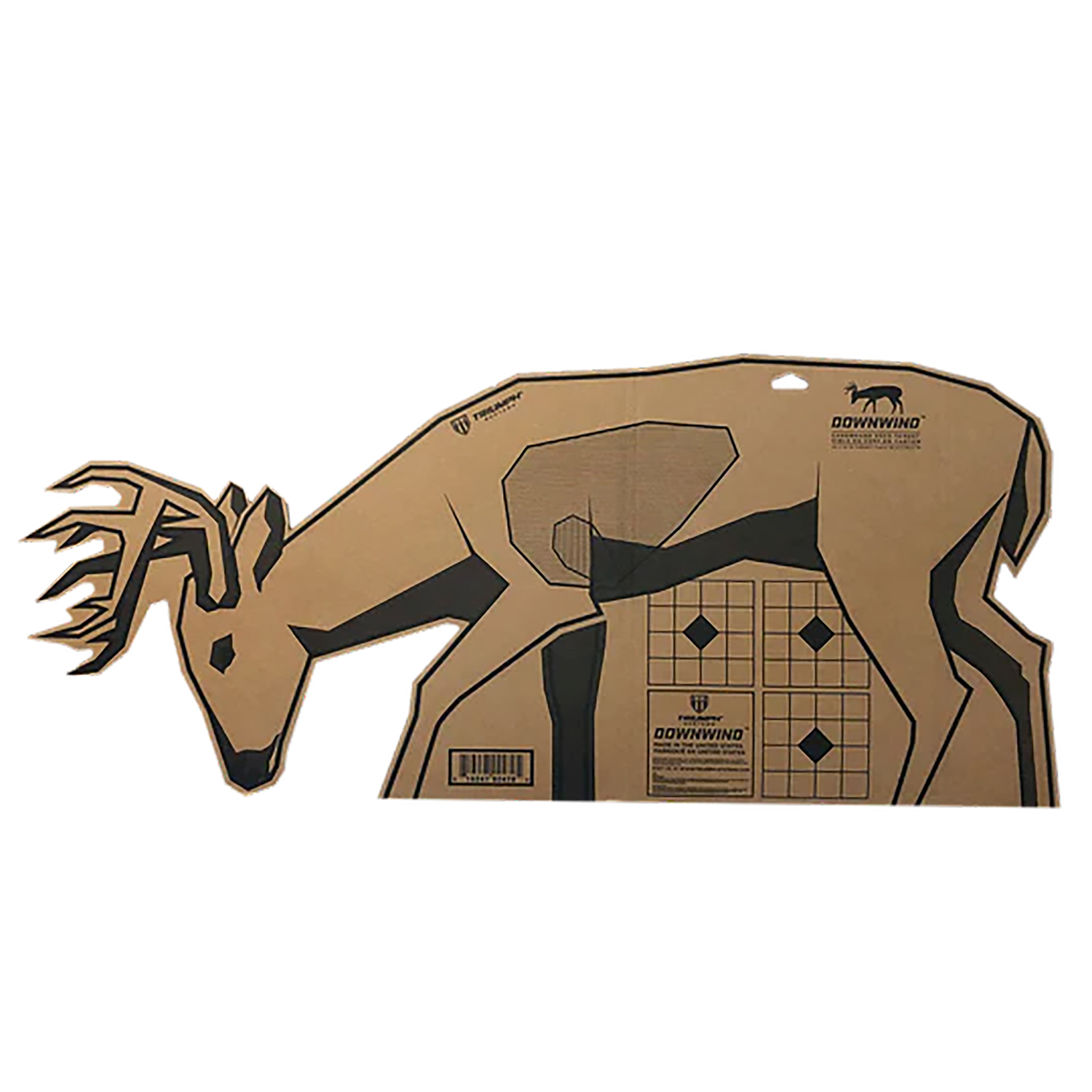 Triumph 0200-20-000 Downwind Deer Cardboard Target
