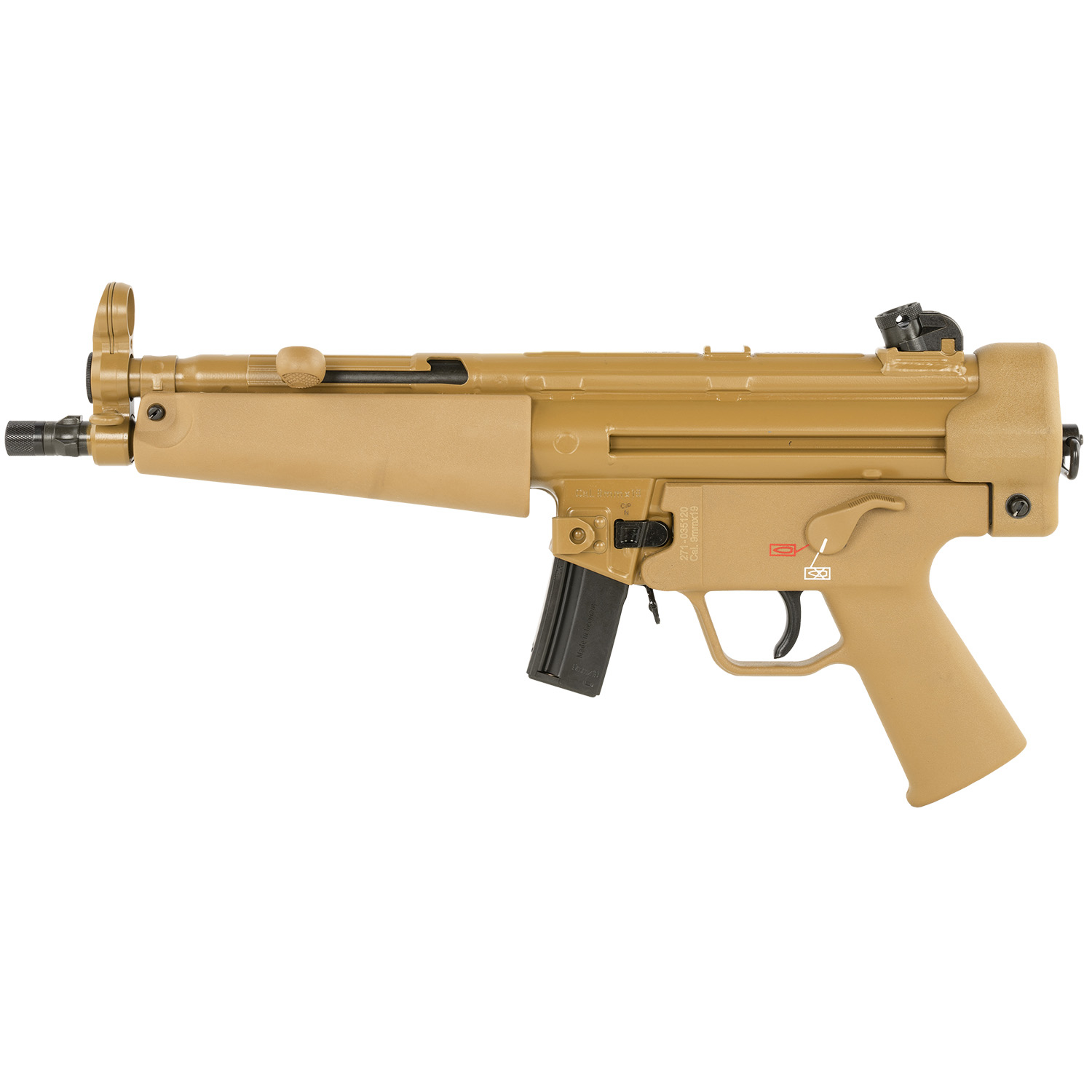 Heckler & Koch SP5 RAL8000 9MM 10+1 8.86 - Image 2