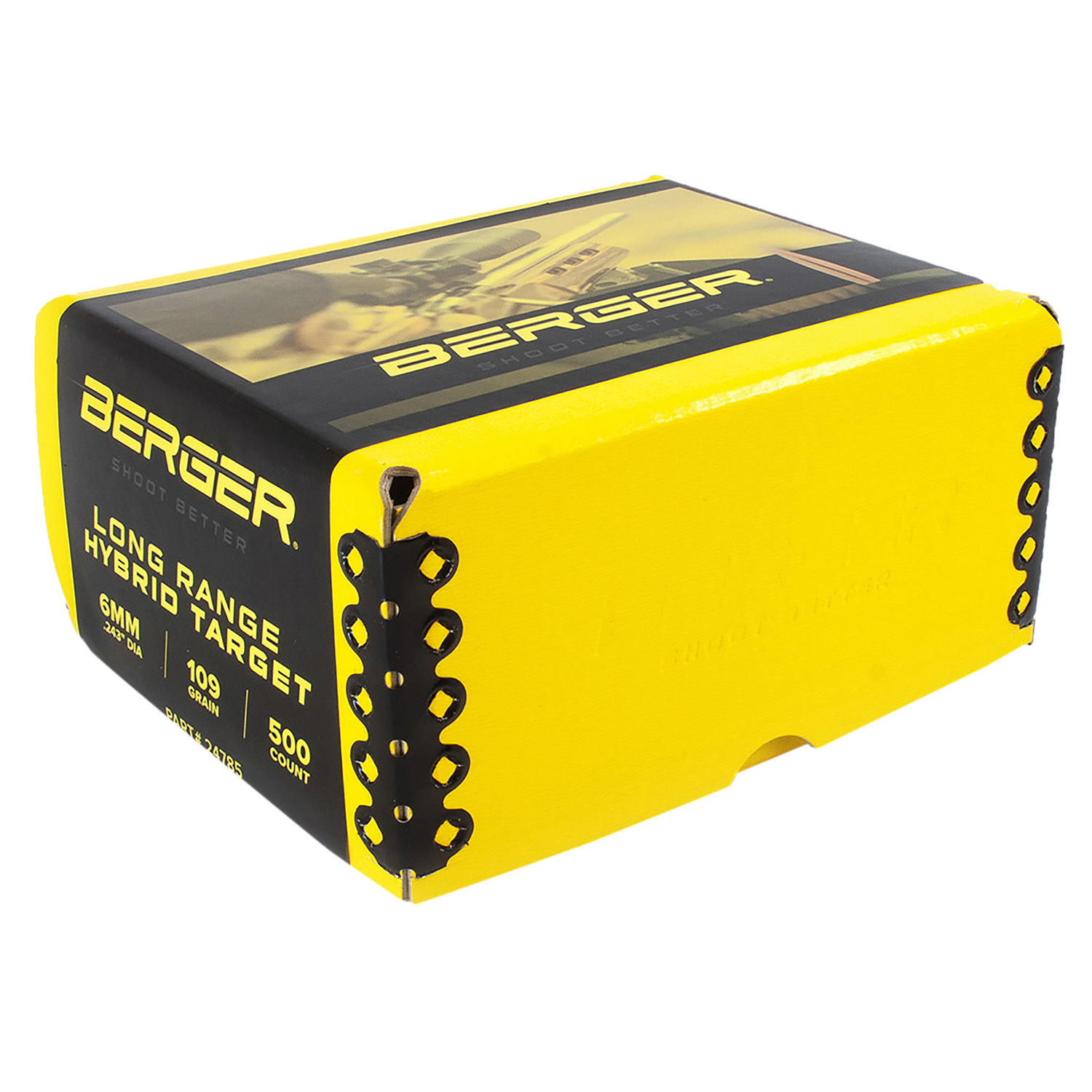 22 Caliber 85.5 Gr Lr Hybrid Target Bullets 1000CT