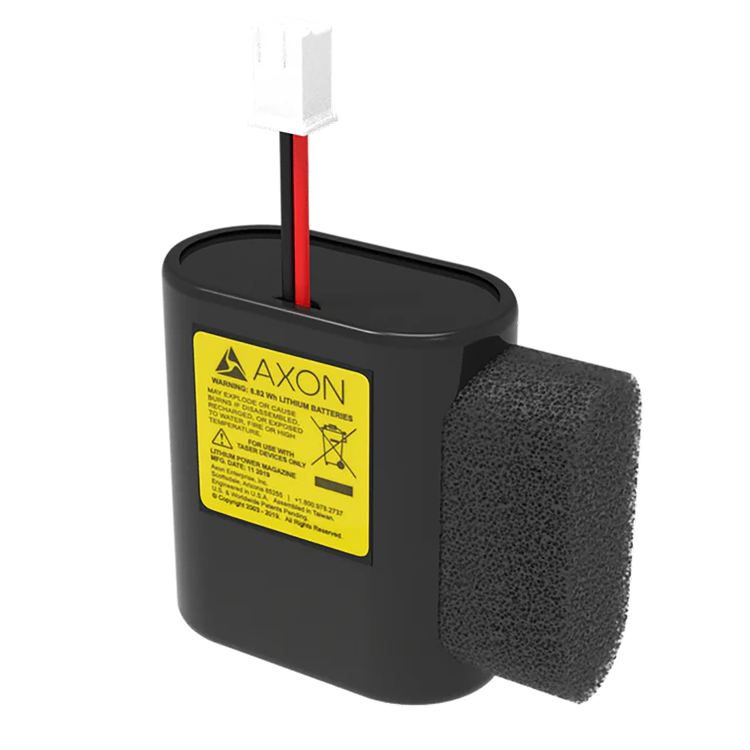 Taser 101669 Axon Civilian Battery Pack for Pulse