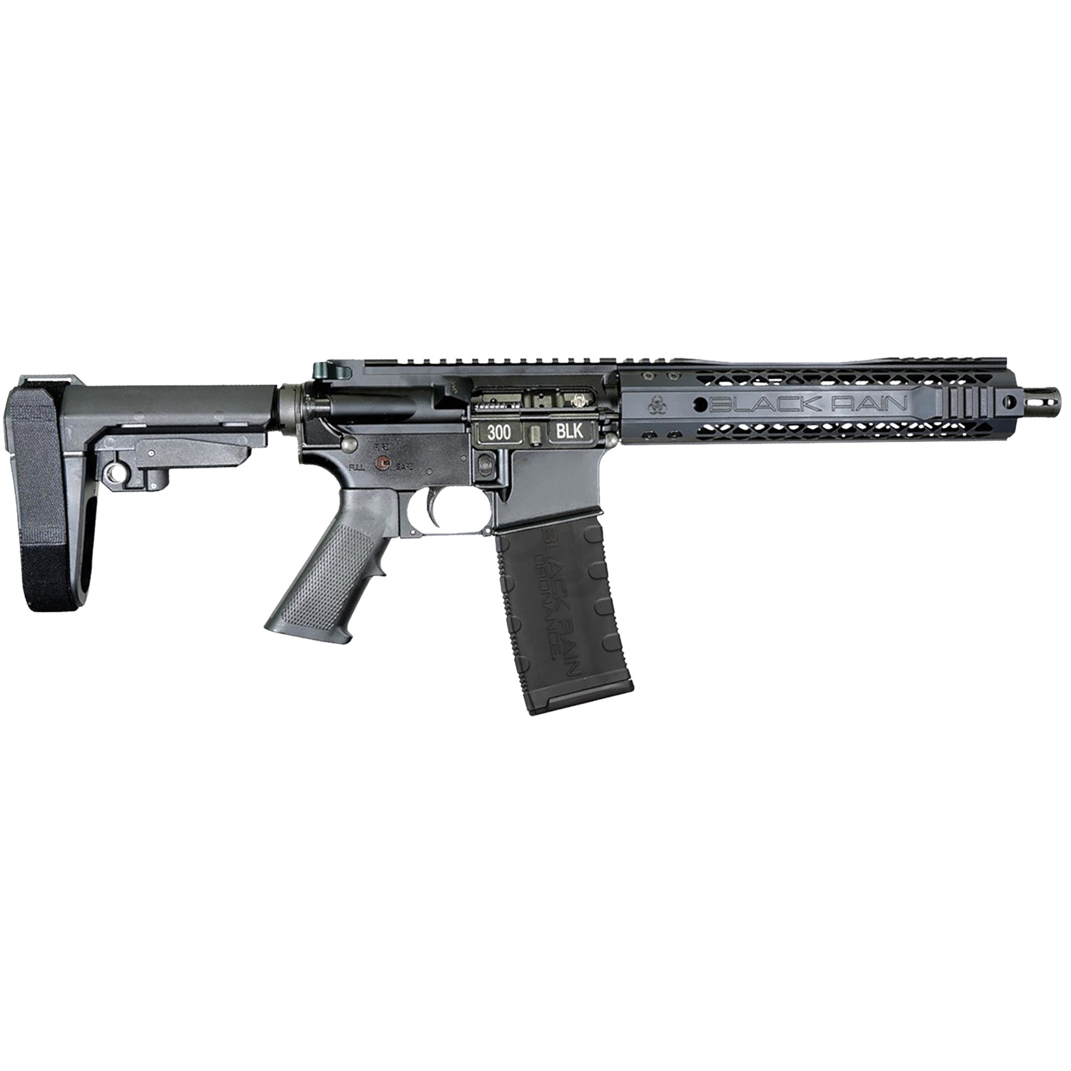 Black Rain Ordnance SPEC15 300 Blackout 30+1 Pistol With SBA3 Brace