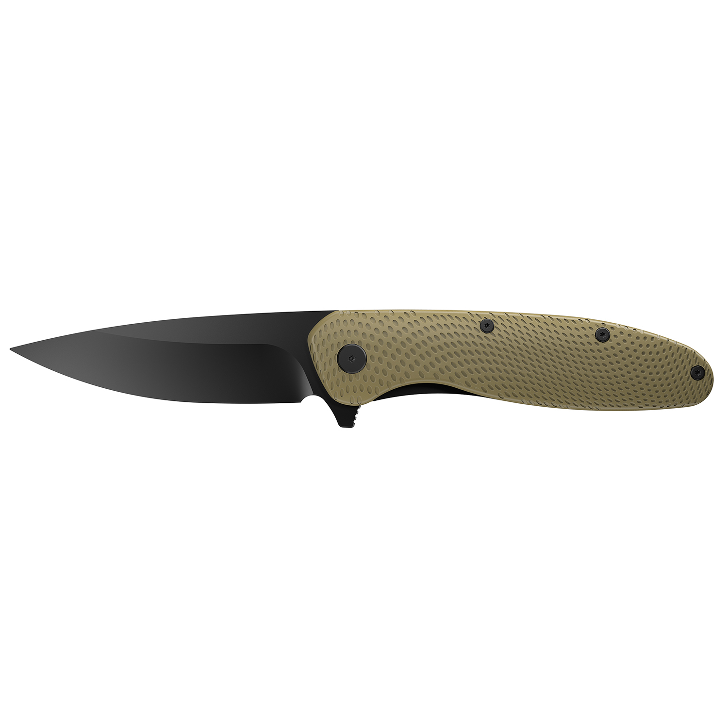 Outdoor Edge VD-1C Viddux Non Razor Folder 3.15 Green/black