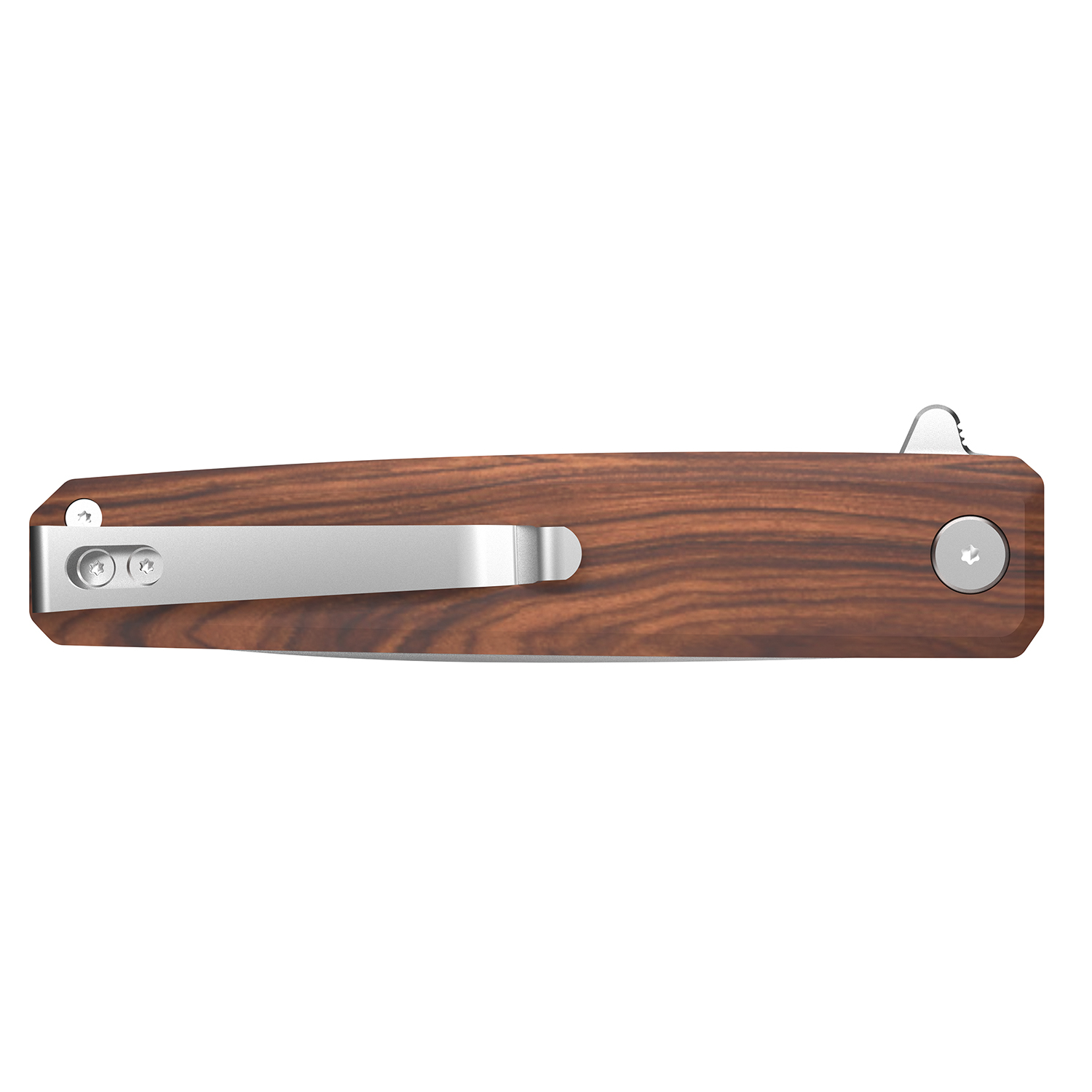 Outdoor Edge PL-1C Peleus Non Razor Folder 3 Wood/ss
