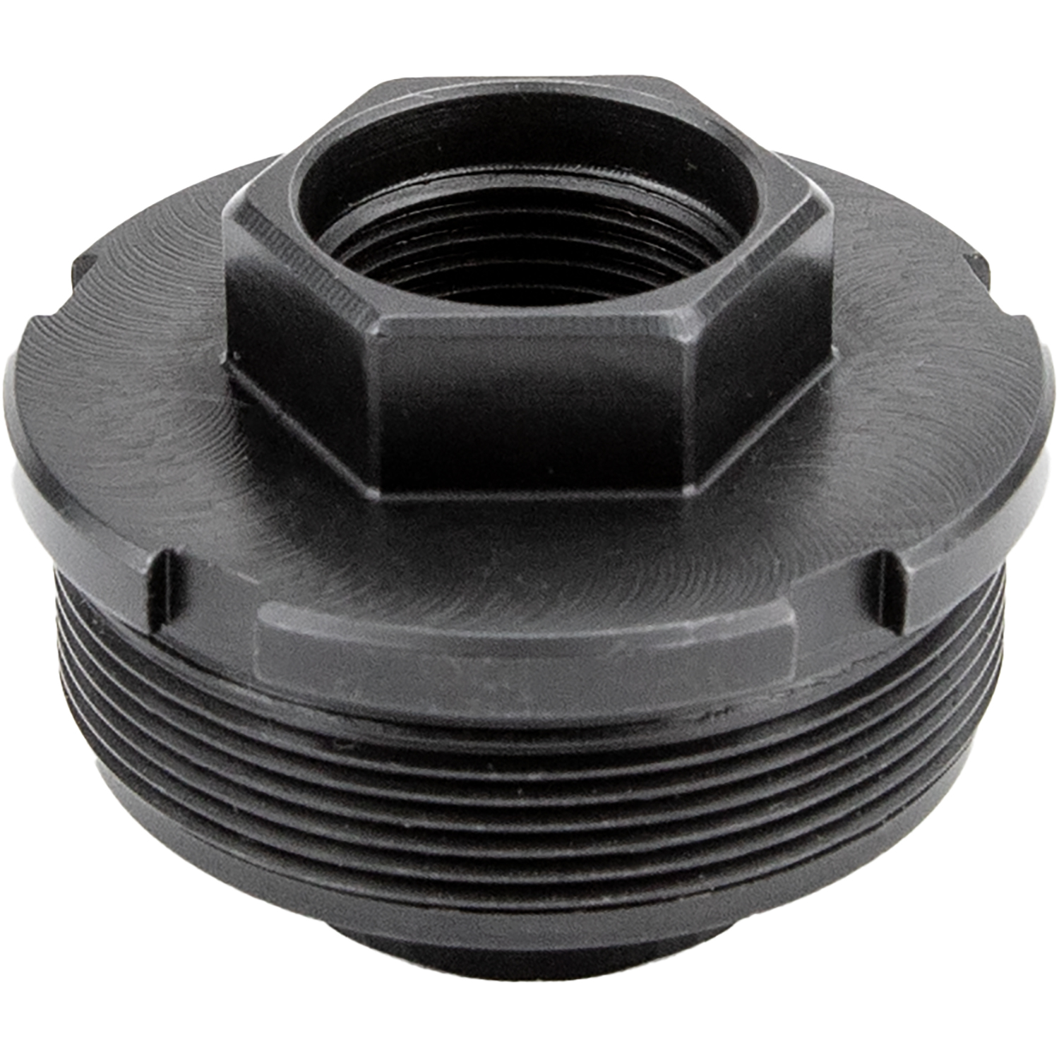 Kgm A-DTA-S-2 Direct Thread Adapter 5/8-24 Steel Nitride Black