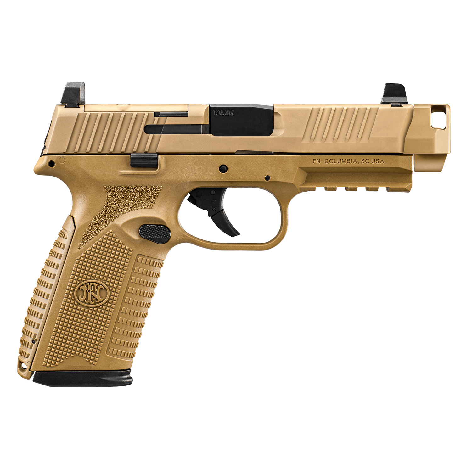 Fn 510 Mrd Qd Compensator 10MM 2-10RD Flat Dark Earth