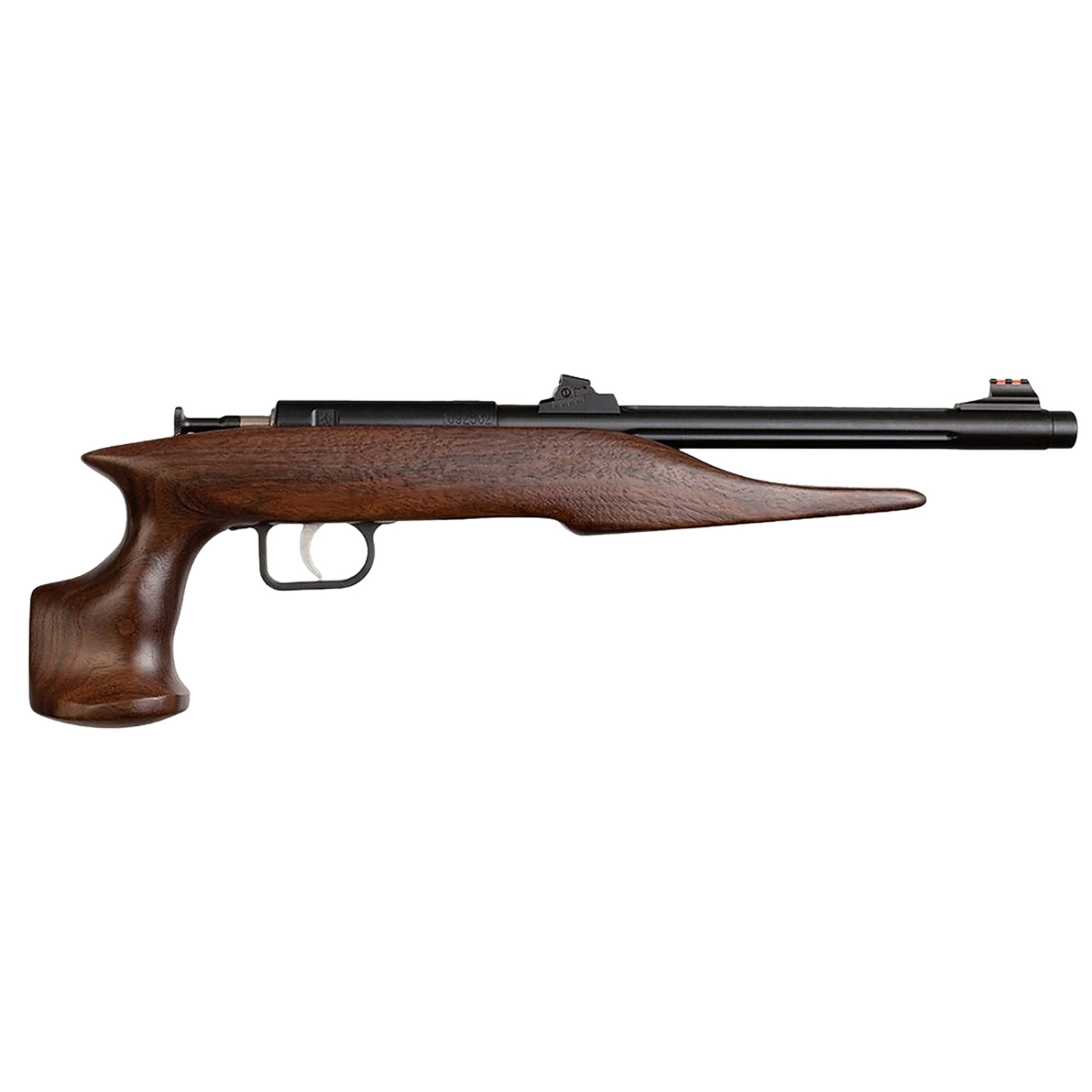 Crickett Hunter 22MAG 1RD 9 Blued Steel Pistol, Walnut Stock