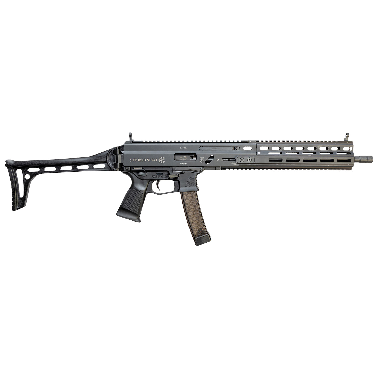 Grand Power Stribog SP9A1 9MM 30+1 Black