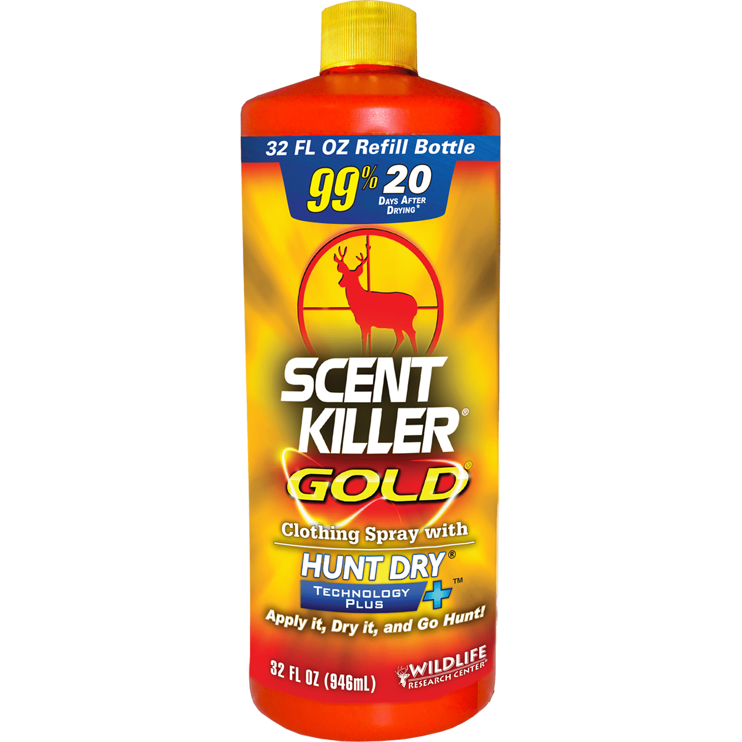 Wildlife Research Scent Killer Gold Refill 32 Oz Bottle