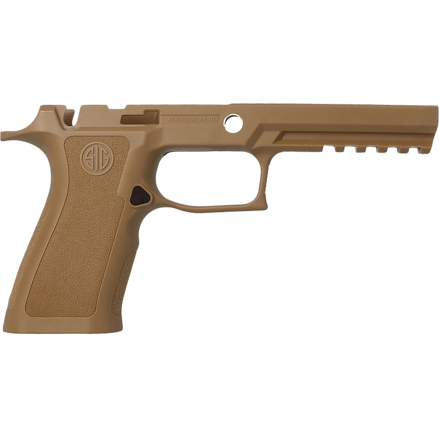 Sig Sauer P320/M17/M18 Grip Module Assembly - Coyote Tan Polymer