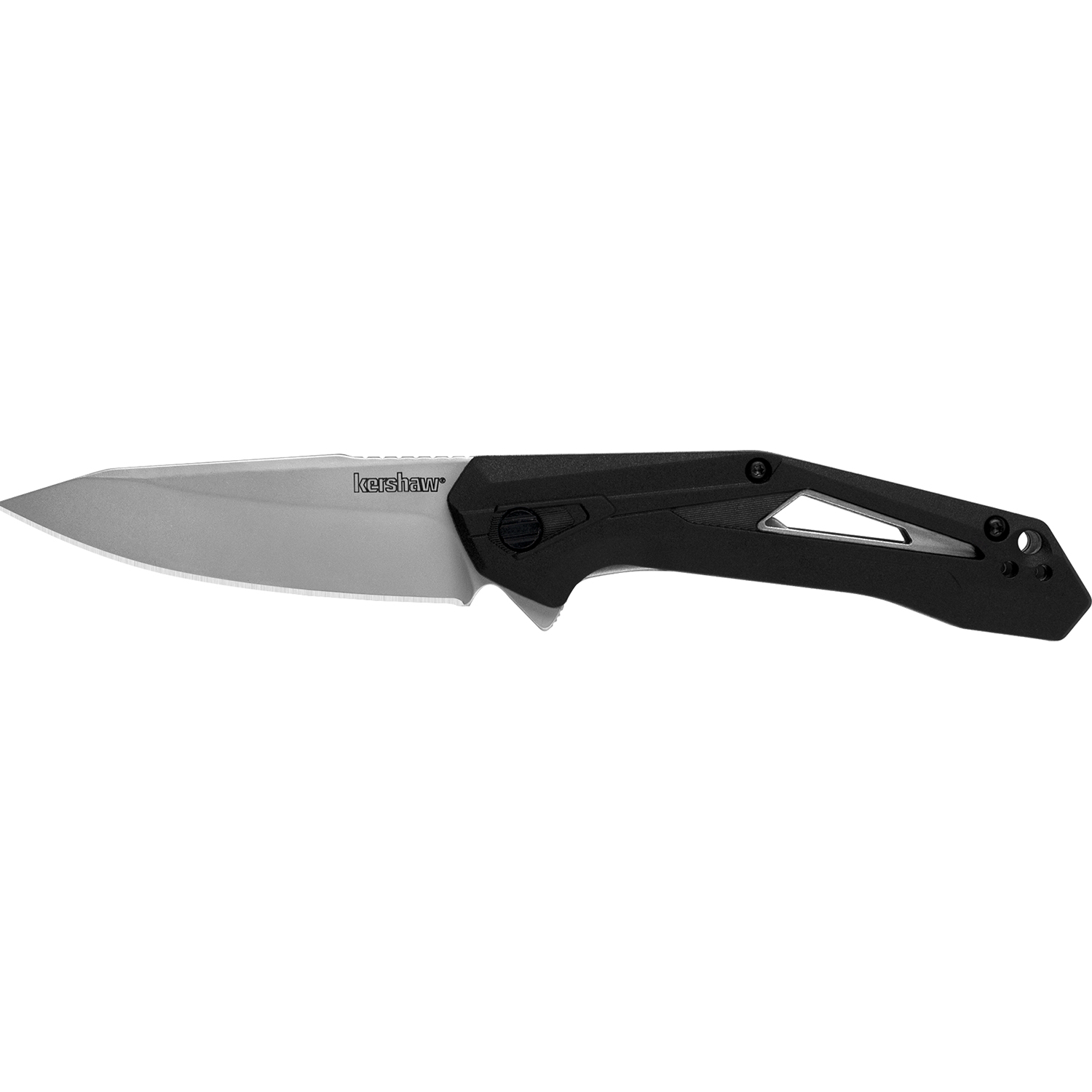 Kershaw Airlock 3 Folding Knife Black Frn Bead Blast