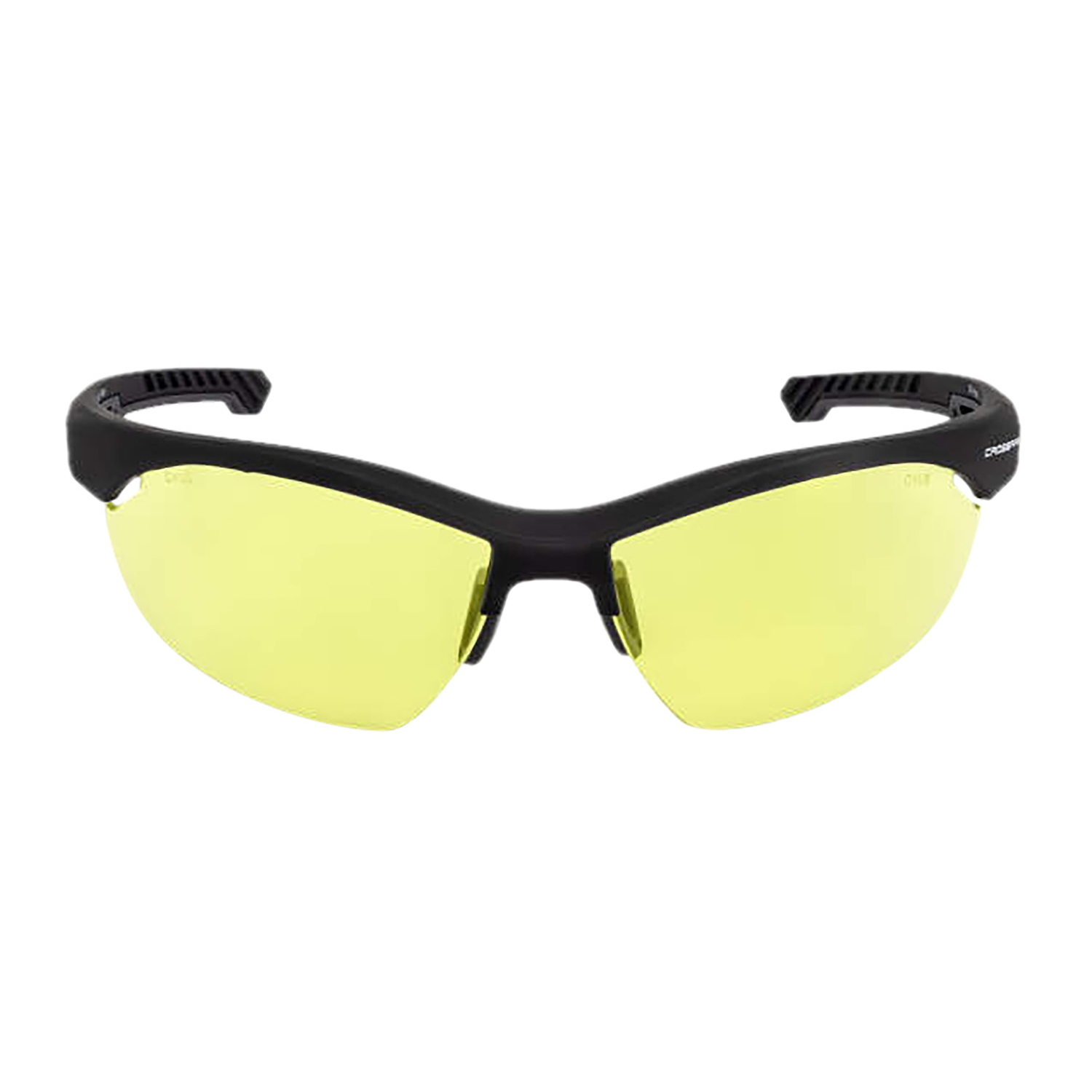 Radians XFBD-1040C Ballistic Amber Lens Black Frame