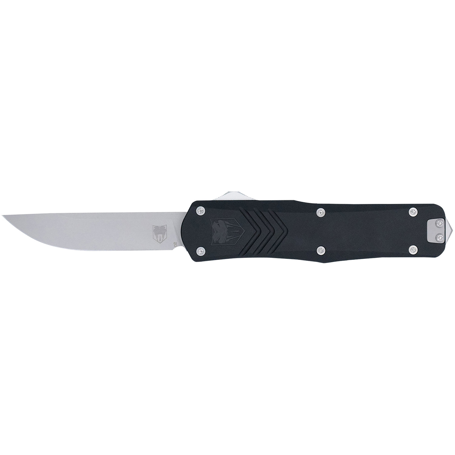 Cobratec Medium Fs-x Otf Black 3 D2 Steel Drop Point GEN3