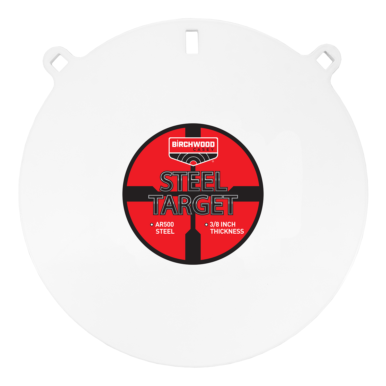 Birchwood Casey AR500 15 Round Target, 3/8 Steel Plate