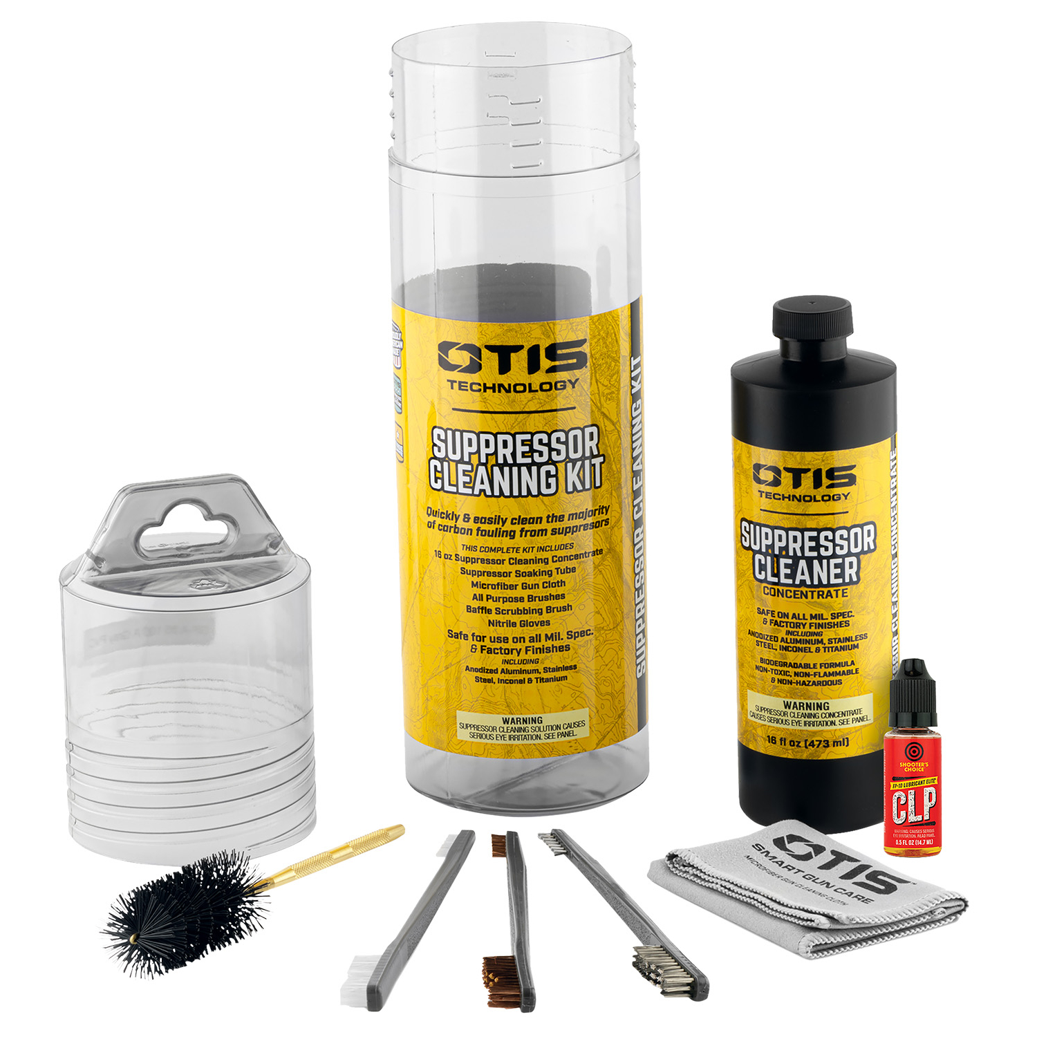 Otis Suppressor Cleaning Kit 14.5 X 4.2