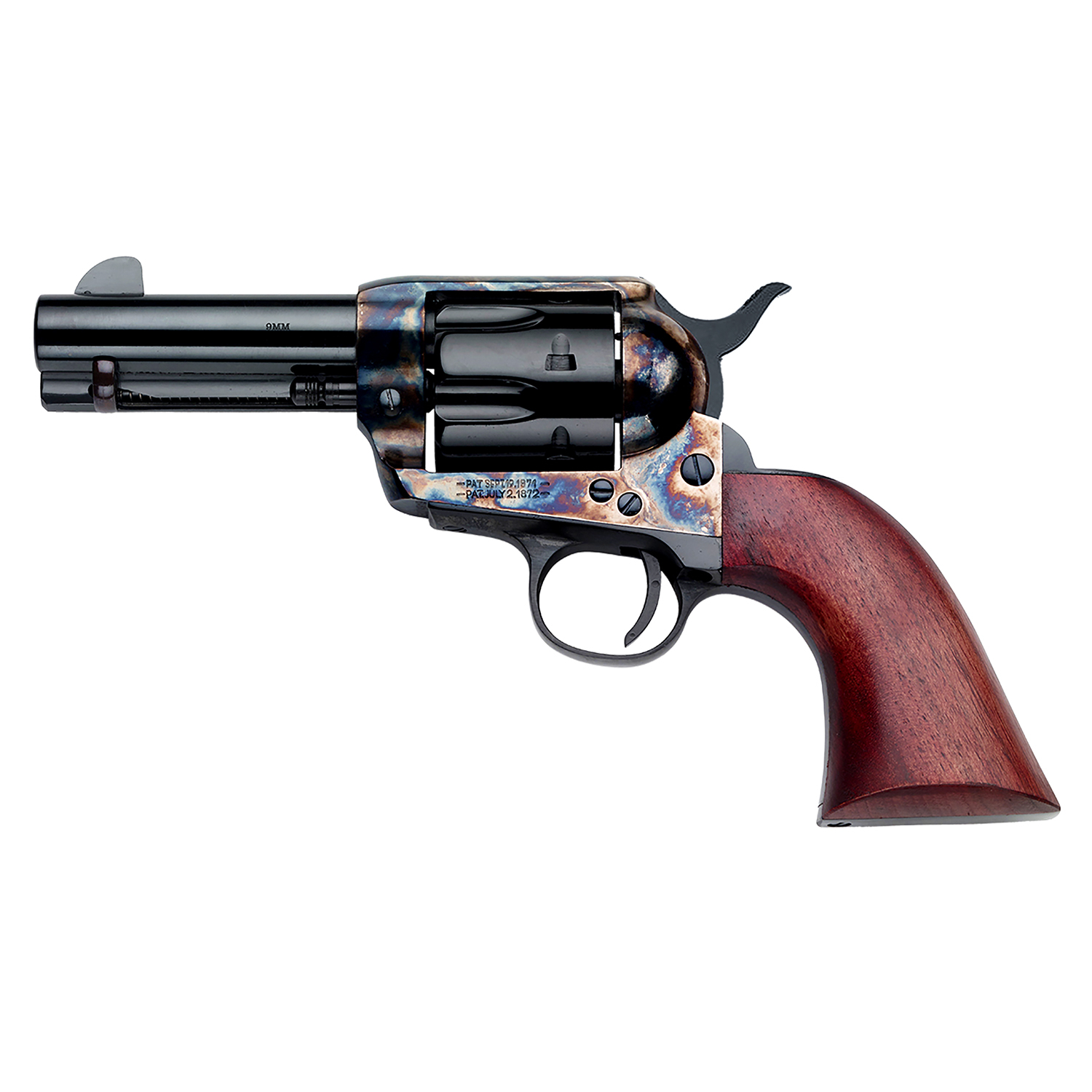 Pietta SA73-3024 Ml Caseharden 9MM 3.5 Walnut Grip