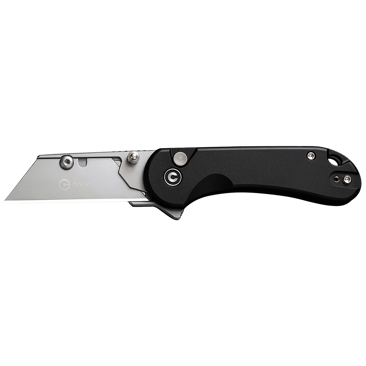 Civivi Elementum Utility Knife 2.26 Black With 3 Extra Blades