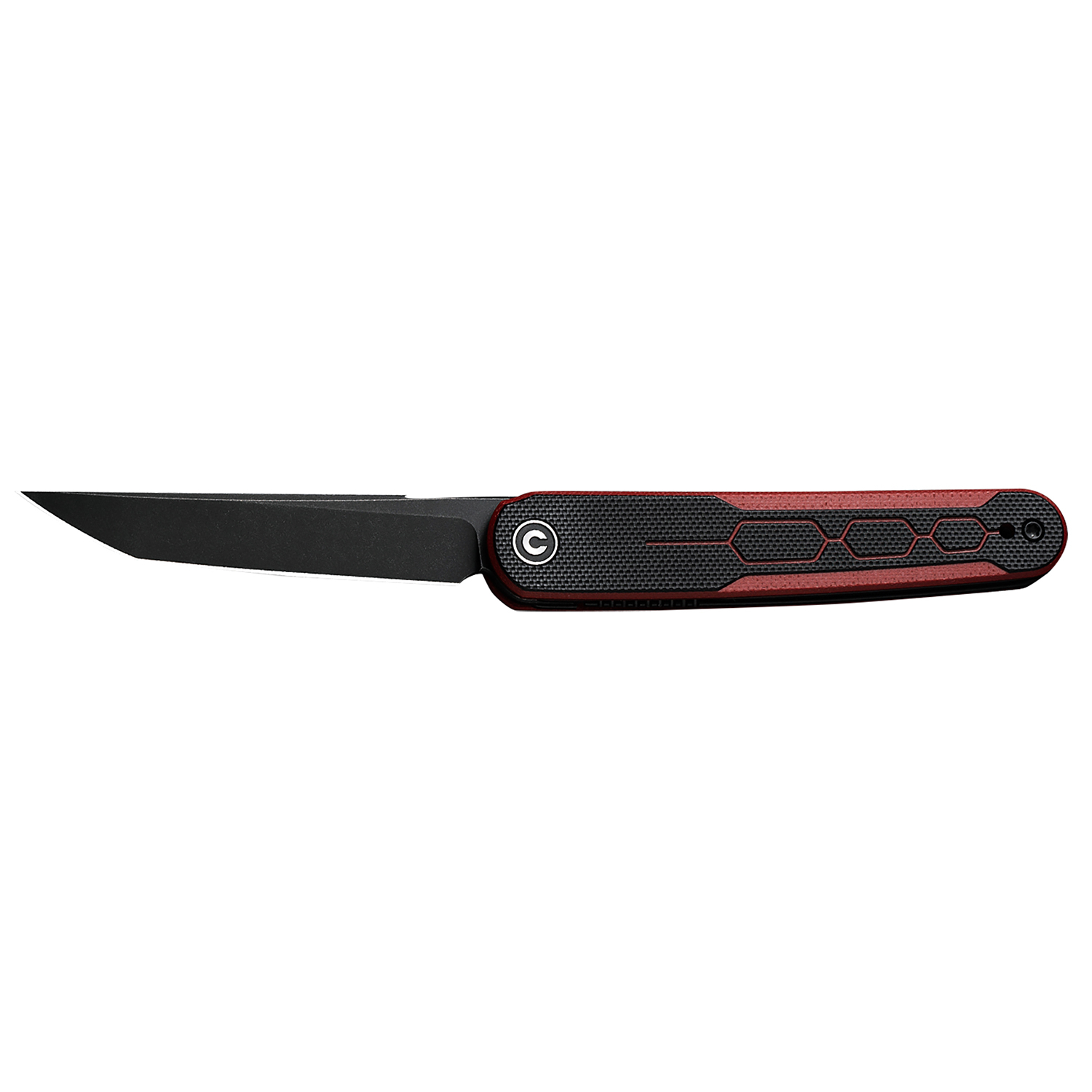 Civivi Kwaiq 2.97 Burgundy-black/black Stonewash Knife