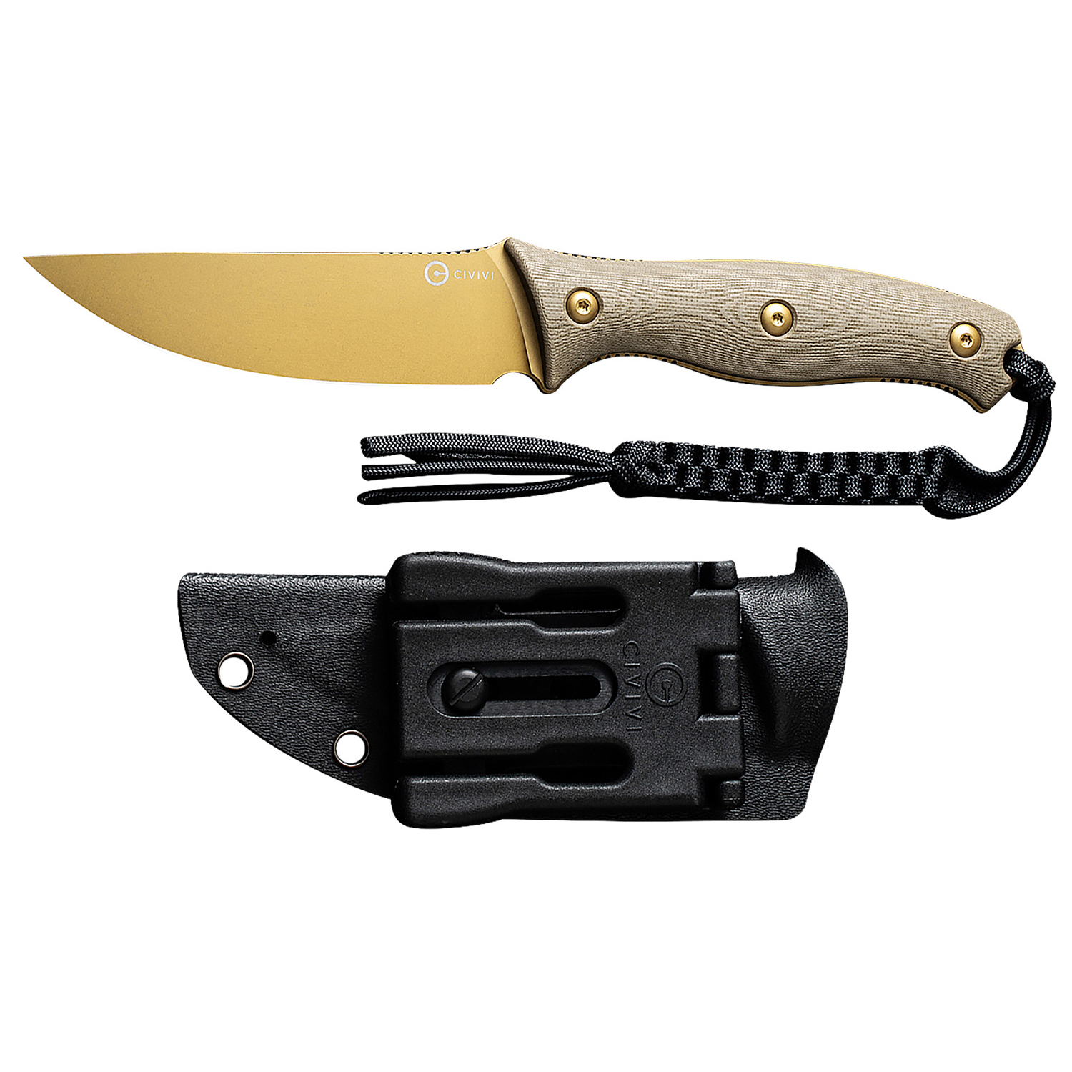 Civivi Stormridge 3.92 Fixed Blade Tan