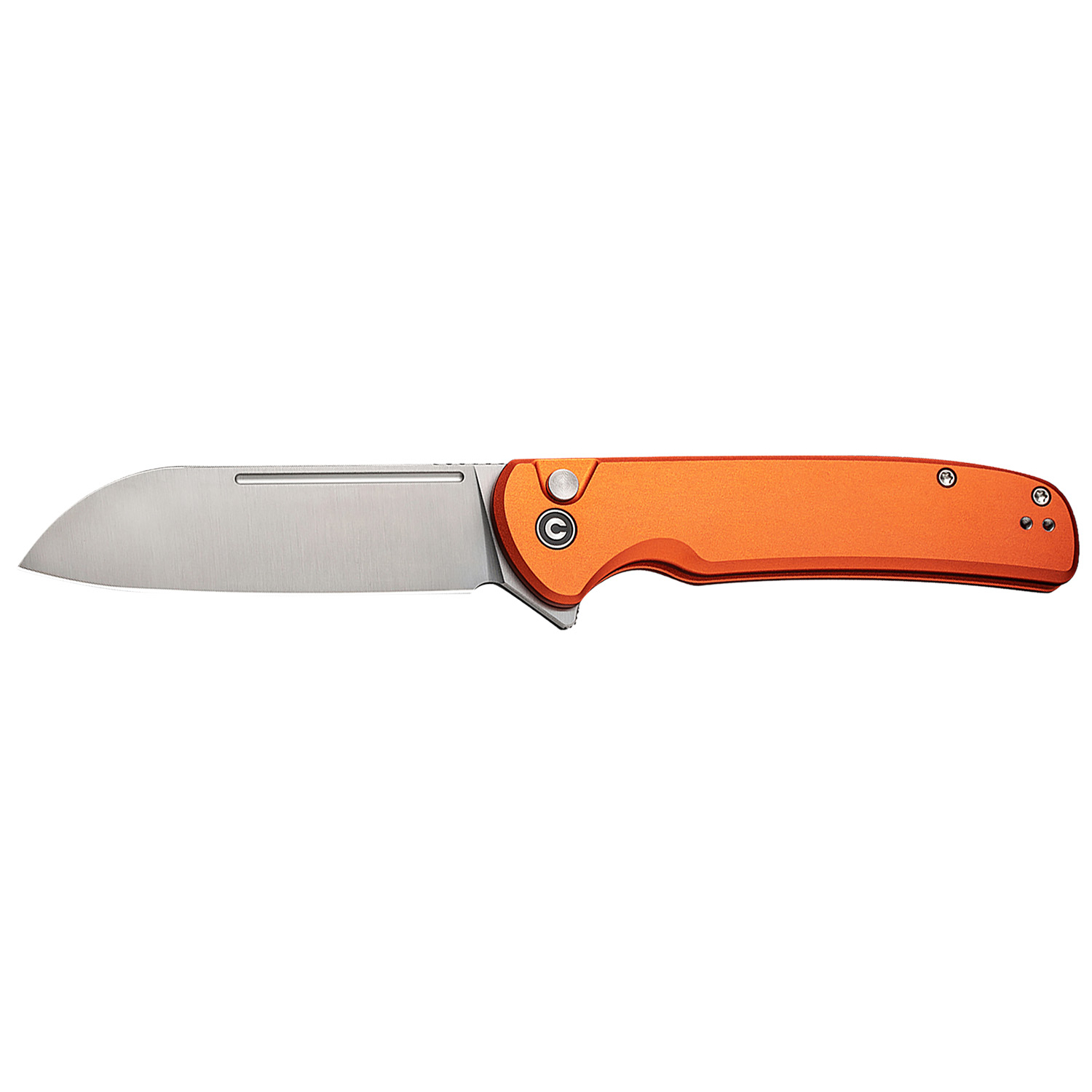 Civivi C20022B-2 Chevalier Ii 3.4 Orange Aluminum/satin