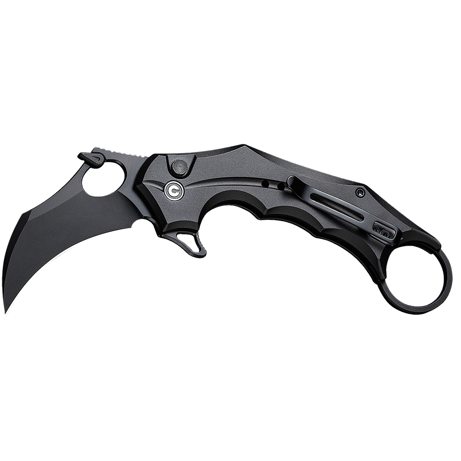 Civivi Incisor Ii 2.02 Black Aluminum/karambit Blade