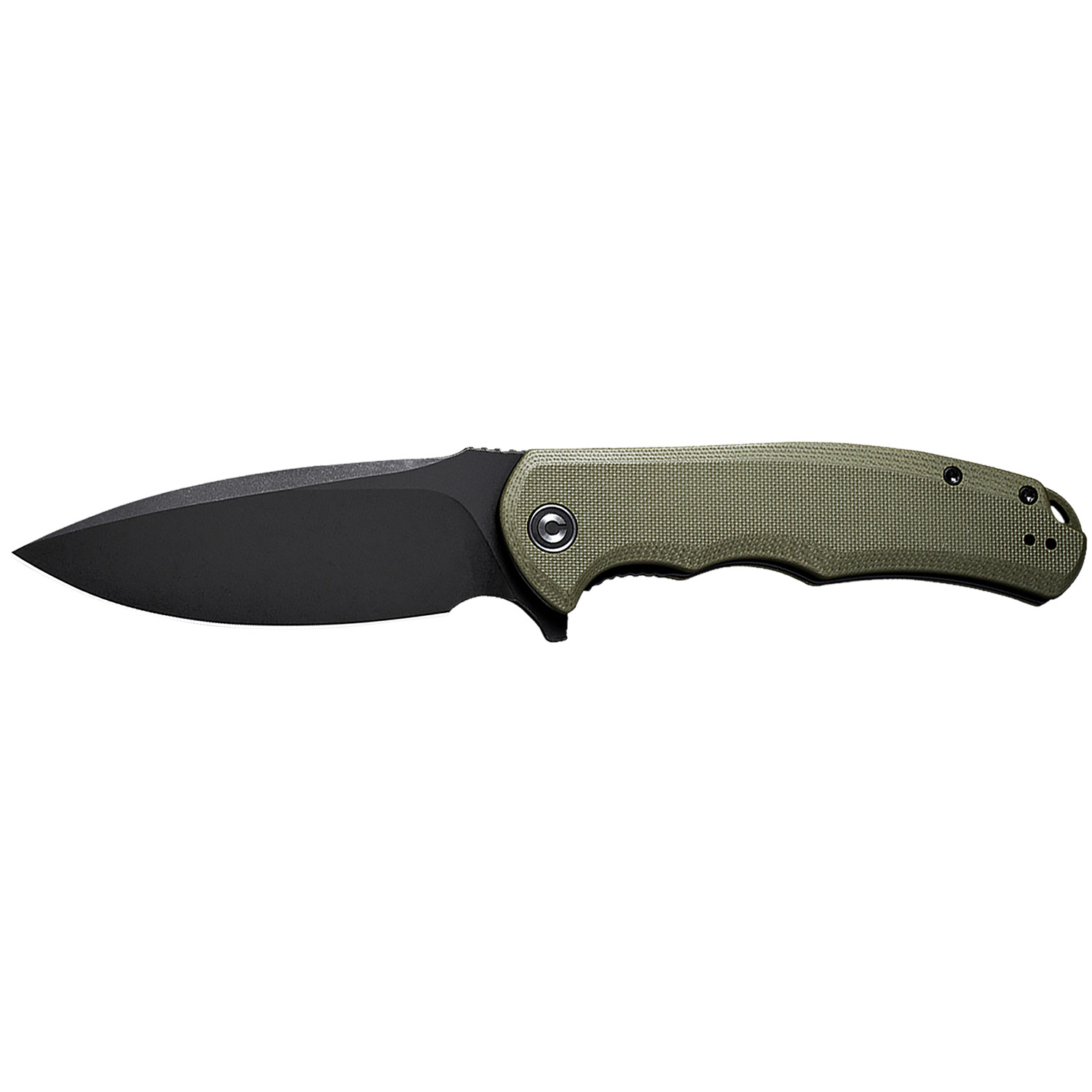 Civivi C803F Praxis 3.75 Od Green G10/BLACK Stonewashed Knife