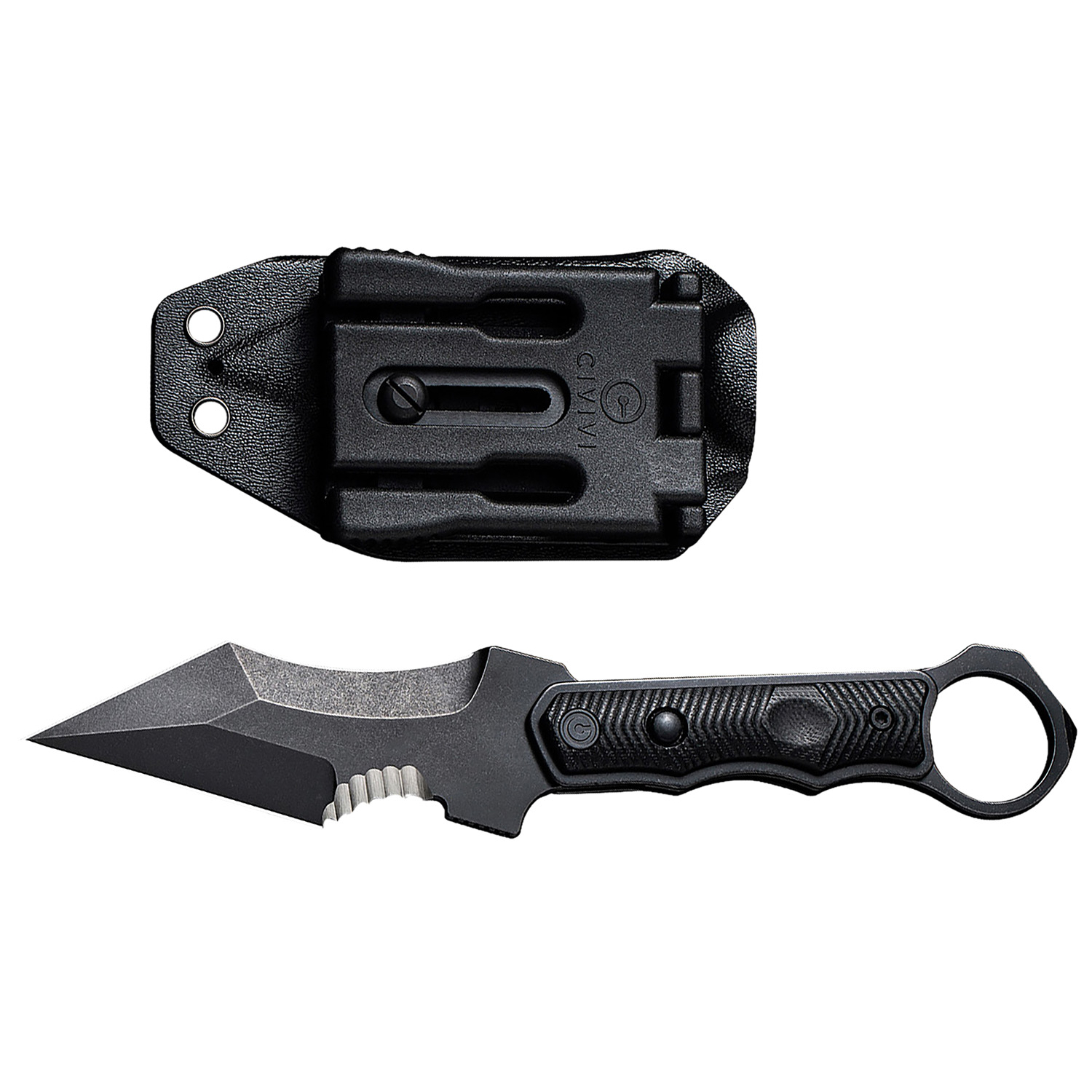 Civivi C20037B-1 Orthrus 3.76 Black G-10